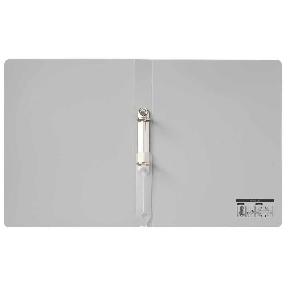 3 Aqua Drops A4 Twist Binder 2-O 18mm Vivid Grey, 3 of 4