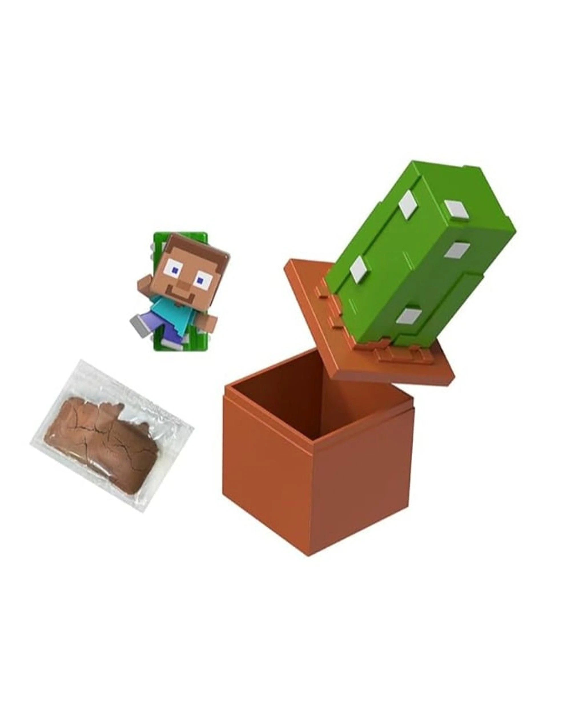2 Minecraft Mini Mode Bloom Blocks Capsule - Cactus, 2 of 3