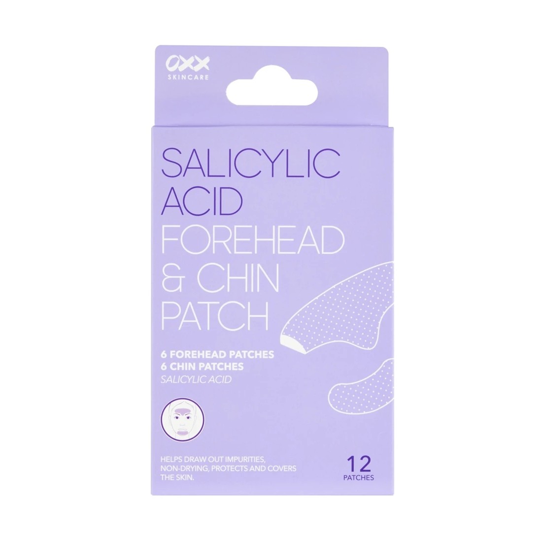 1 OXX Skincare Forehead and Chin Patches - Salicylic Acid, 1 of 7