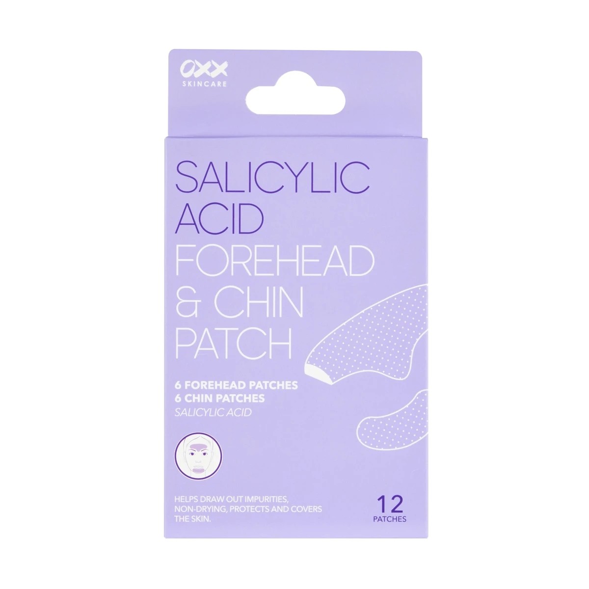 1 OXX Skincare Forehead and Chin Patches - Salicylic Acid, 1 of 7