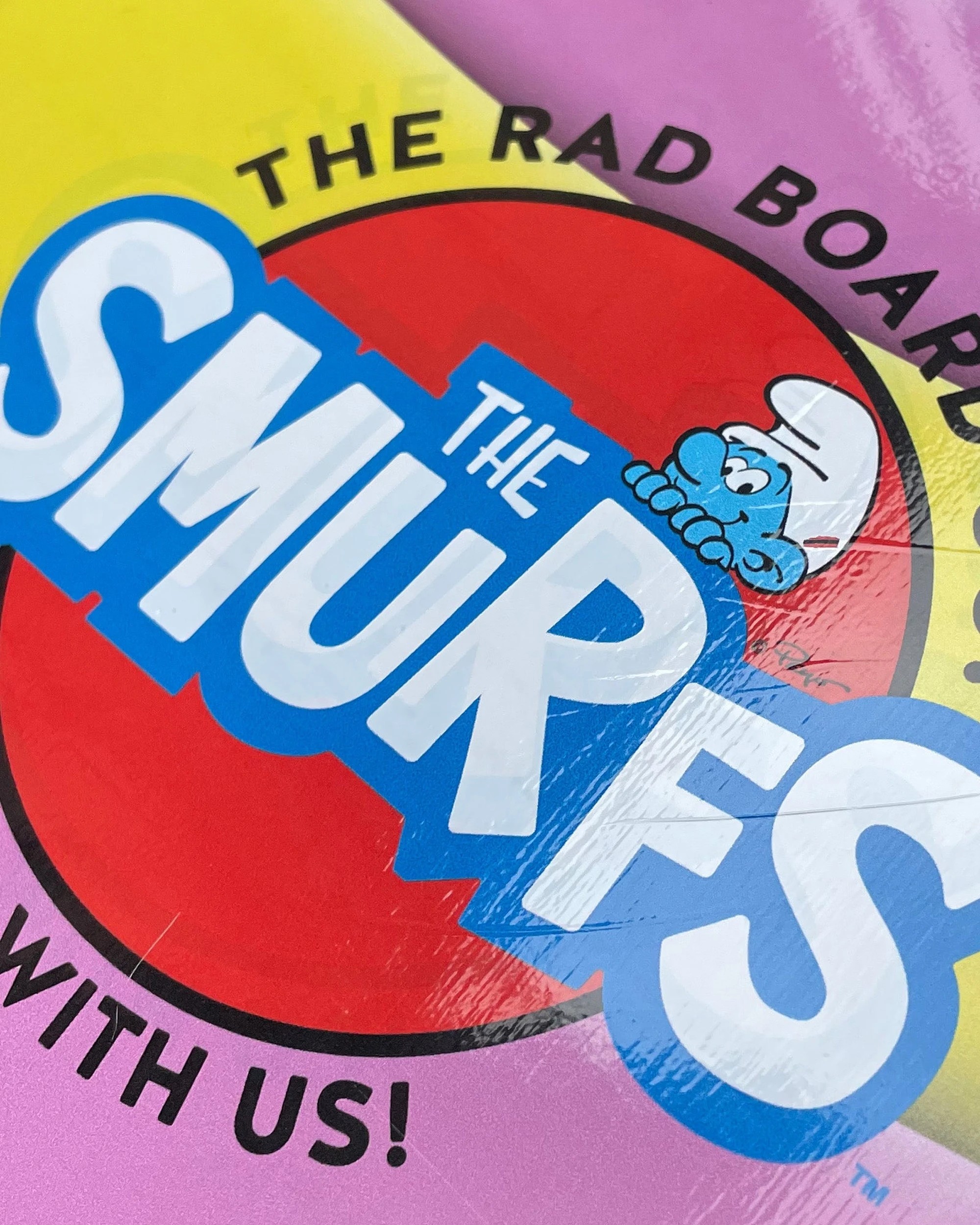6 Rad Board Co Smurfs Skateboard Deck Smurfette Design Birch Wood 8 Inch - Multi, 6 of 6