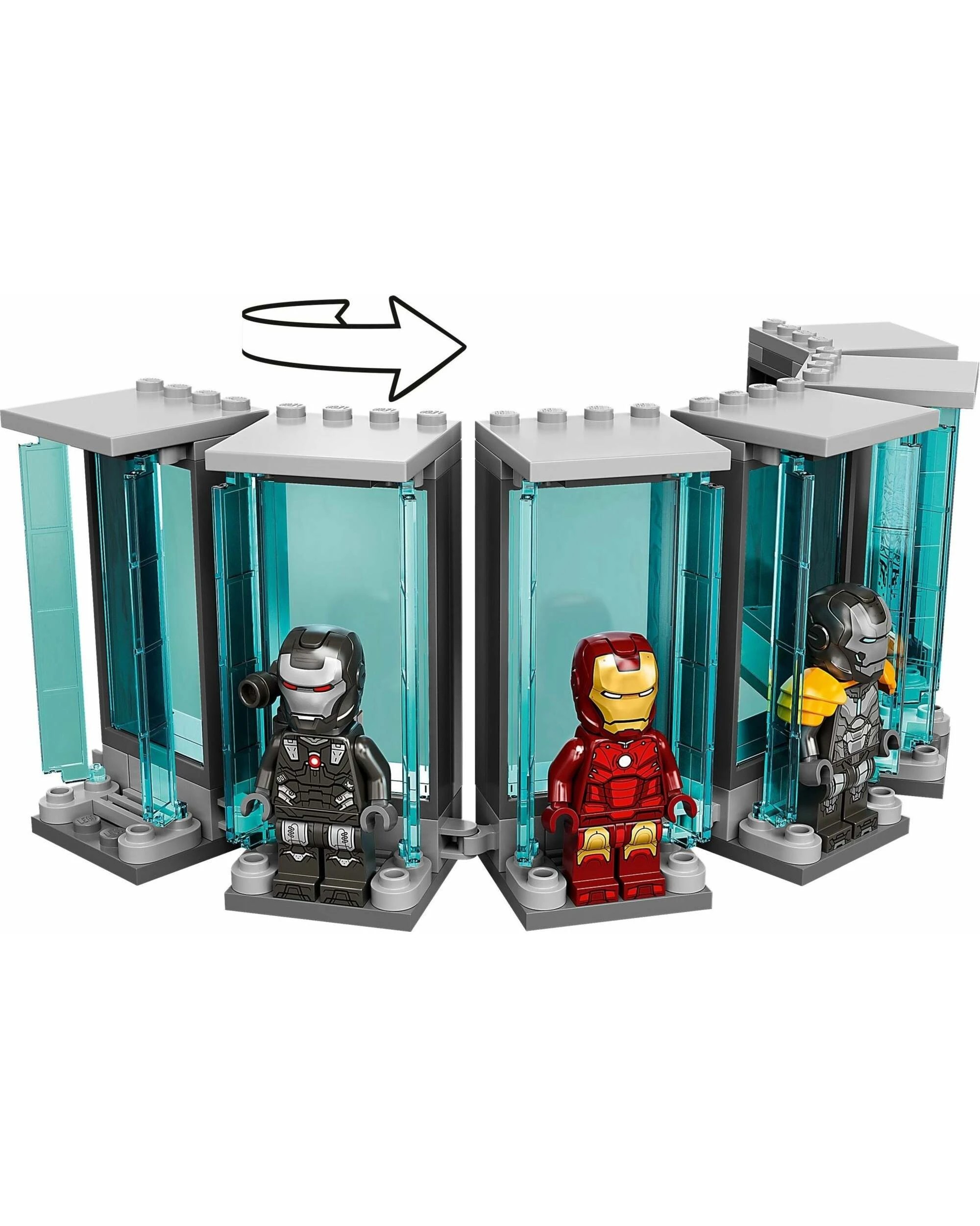 3 LEGO Marvel Super Heroes 76216 Iron Man Armory, 3 of 5
