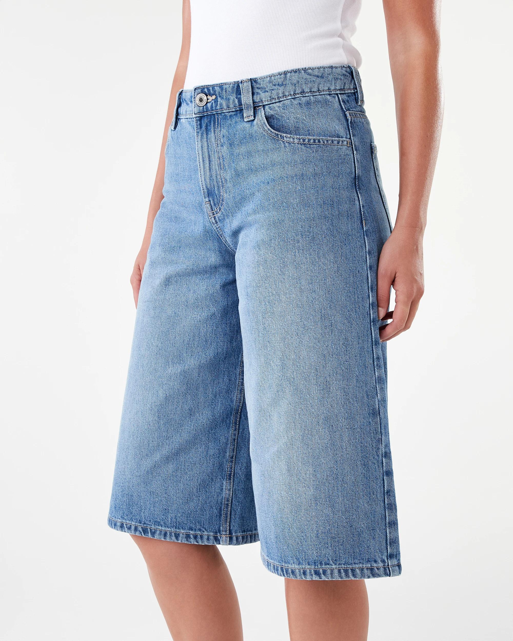 2 Denim Bermuda Shorts Mid Wash, 2 of 7