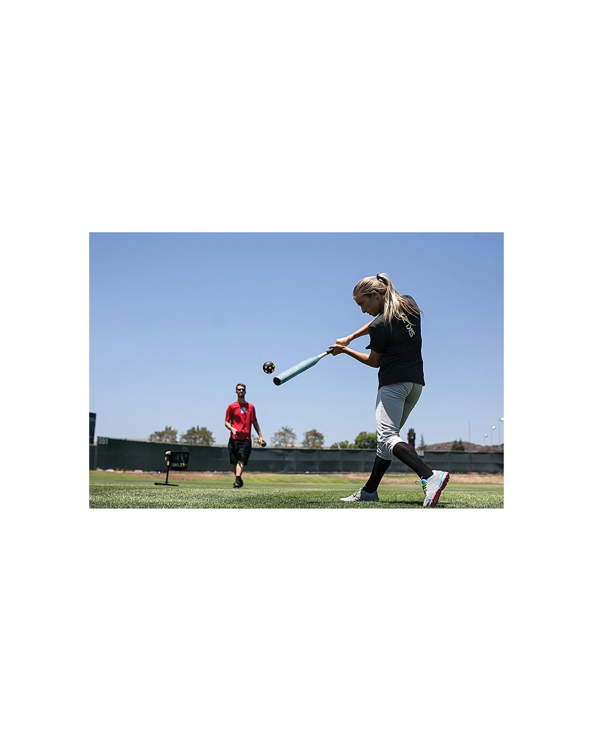 6 Sklz 8pc Impact Practice Softballs Durable Limited Flight Training Balls for Baseball Practice - Yellow, 6 of 7