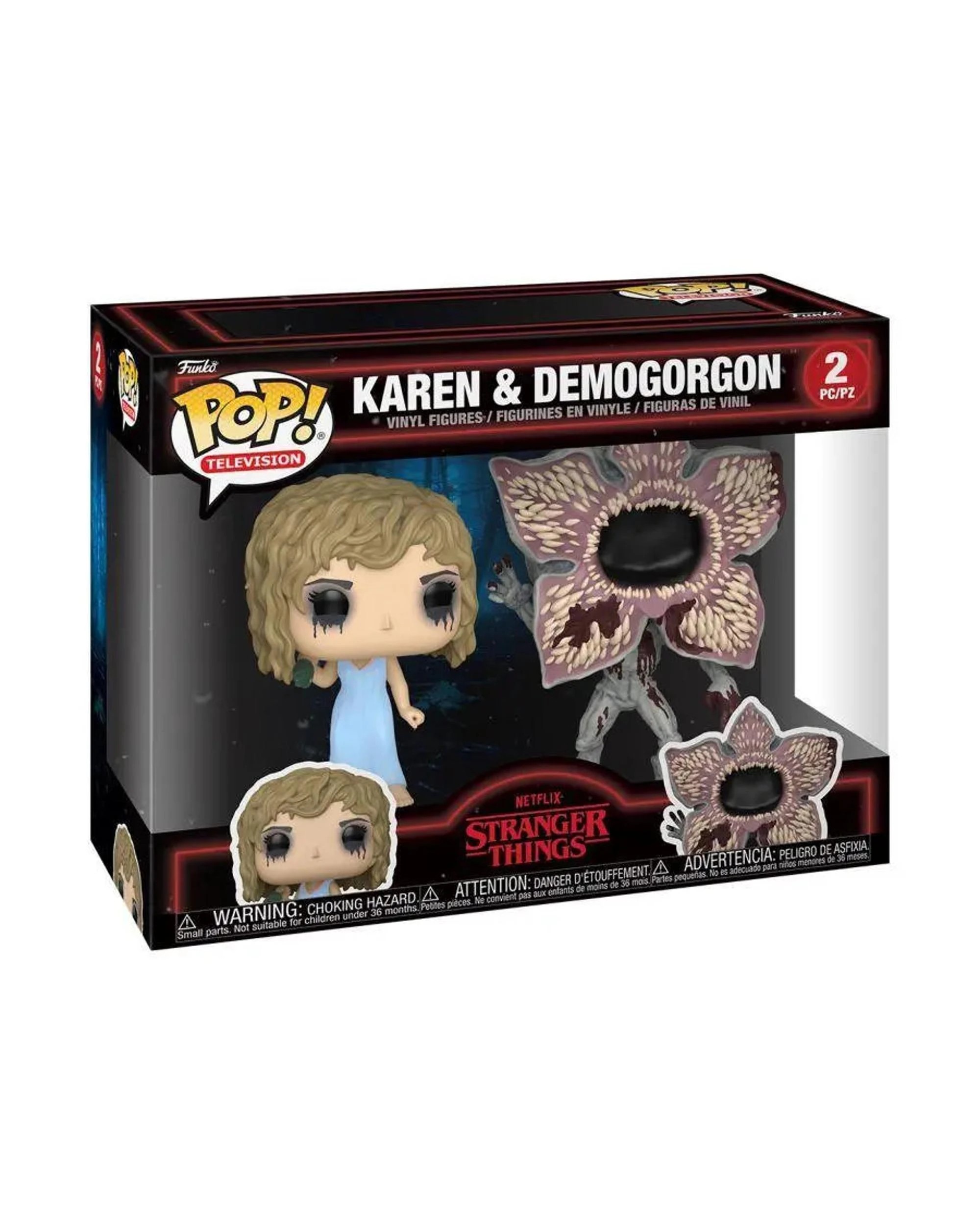 3 Stranger Things Season 5 Karen and Demogorgon 2 Pack Funko POP! Vinyl, 3 of 3