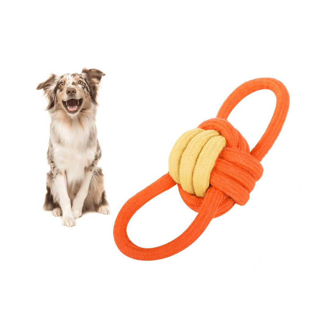 4 BR Pets 6x Heavy Duty Rope Dog Pet Toy Tug of War Durable Tough Chew Small to Large Dogs, 4 of 9