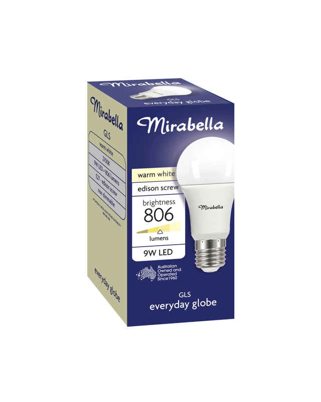 Mirabella LED GLS ES Warm Whit