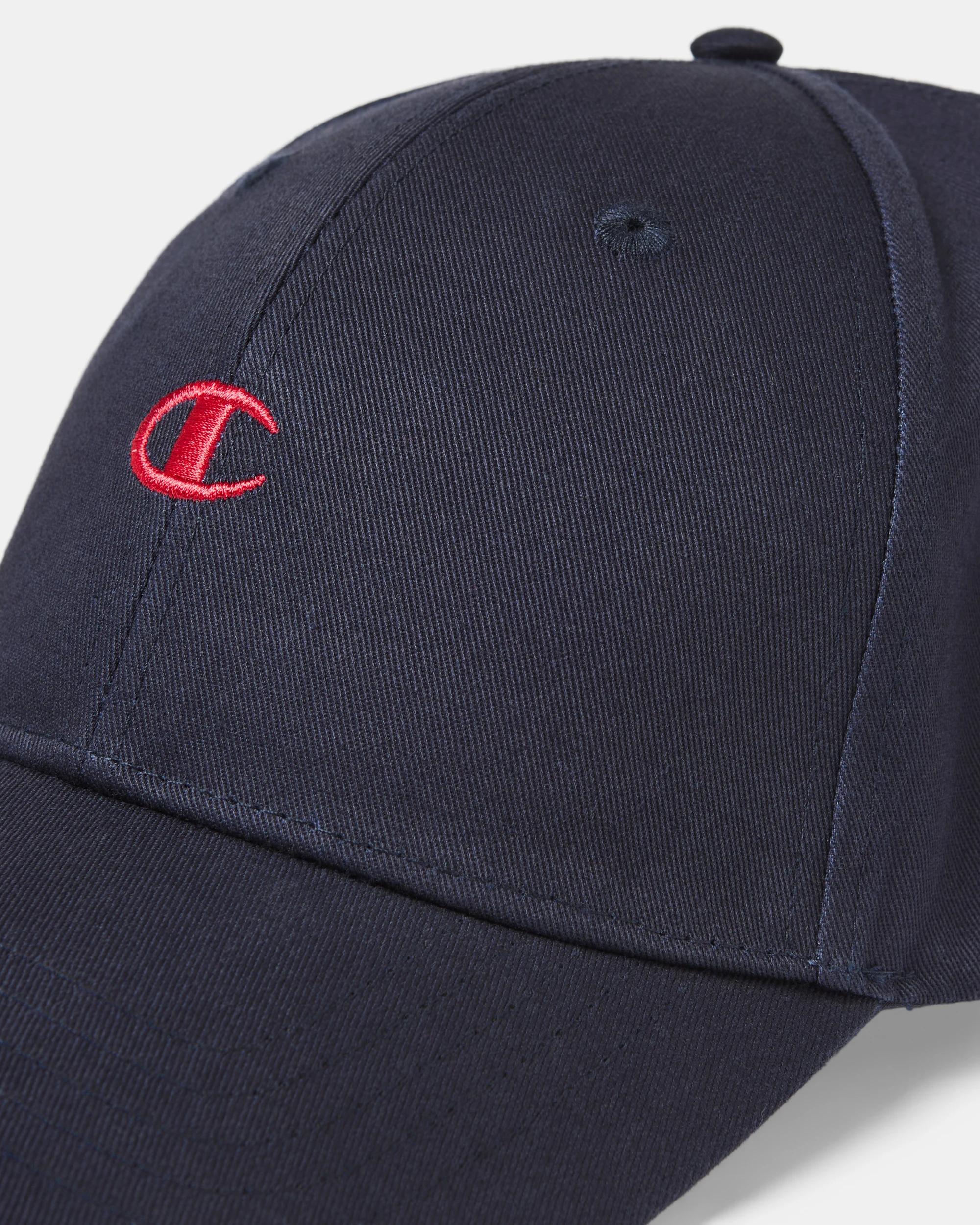 4 Champion Logo Cap Navy, 4 of 4