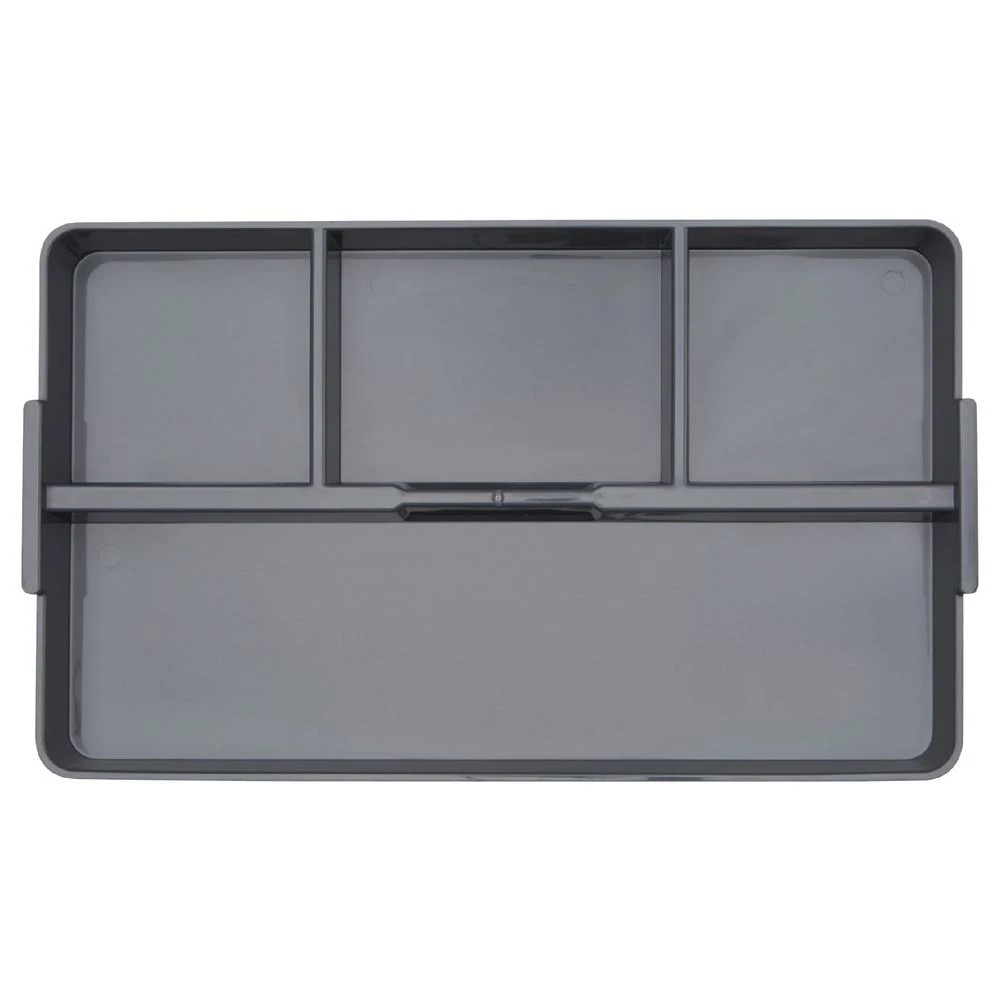 3 Ezy Storage 5L Sort It Storage Container Transparent Grey, 3 of 9