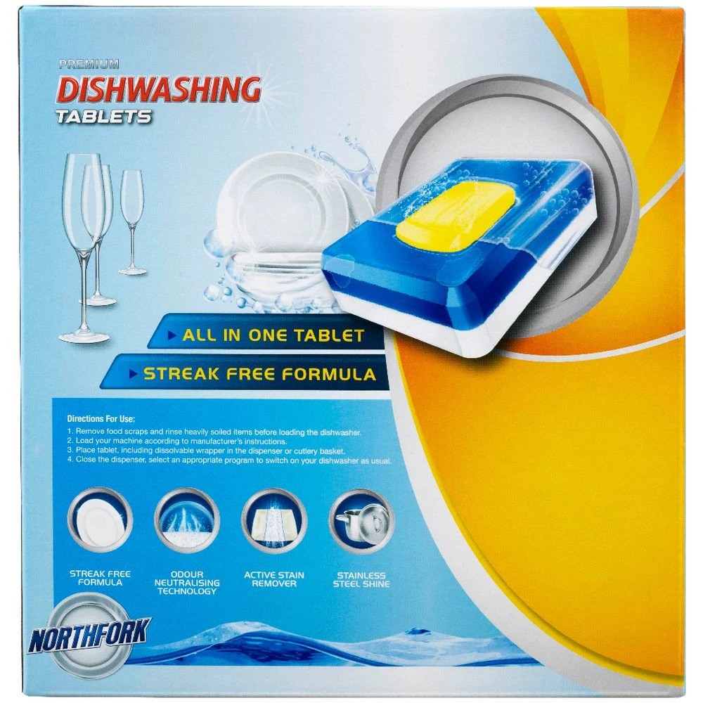 3 Northfork All In 1 Dishwashing Tablets 100 Pack, 3 of 4