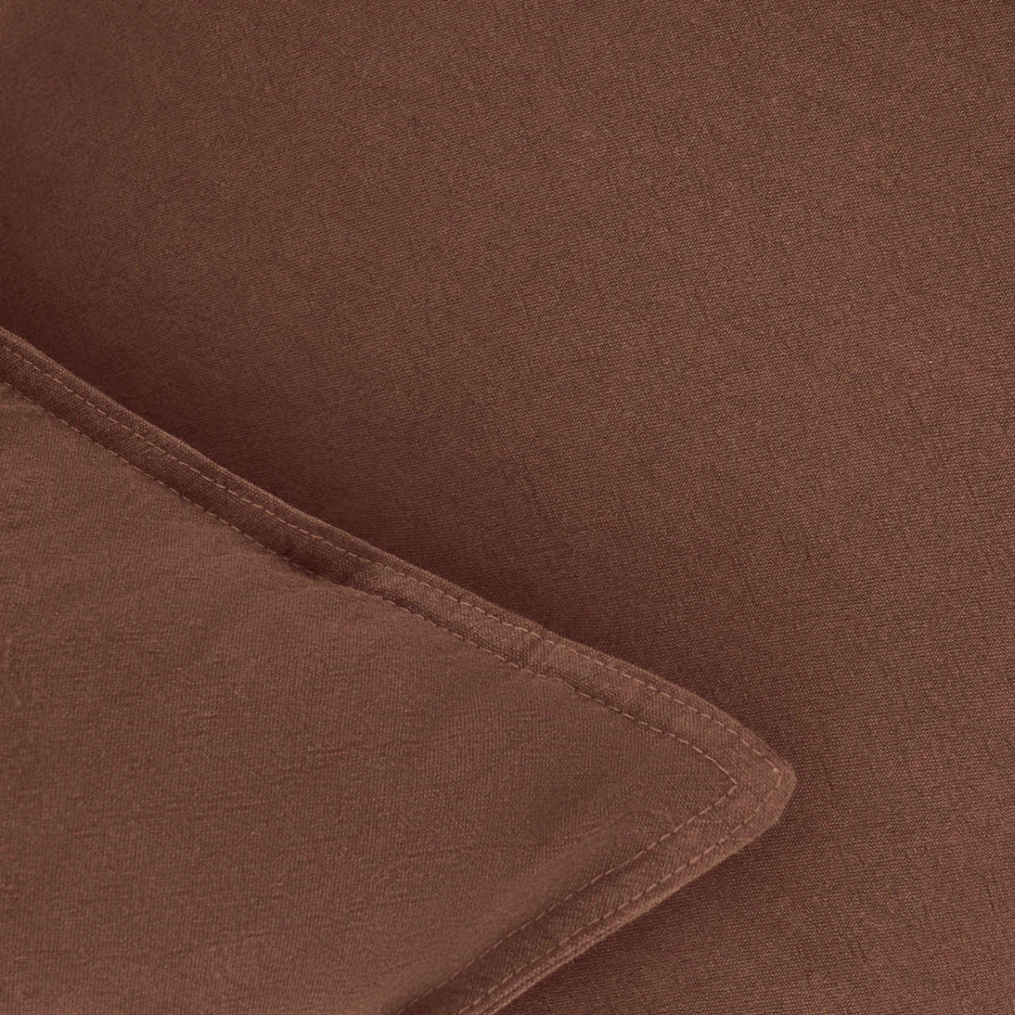 6 Gioia Casa 2-Pack Linen-Cotton Blend Cushion Covers 30x50cm - Cocoa Brown, 6 of 6