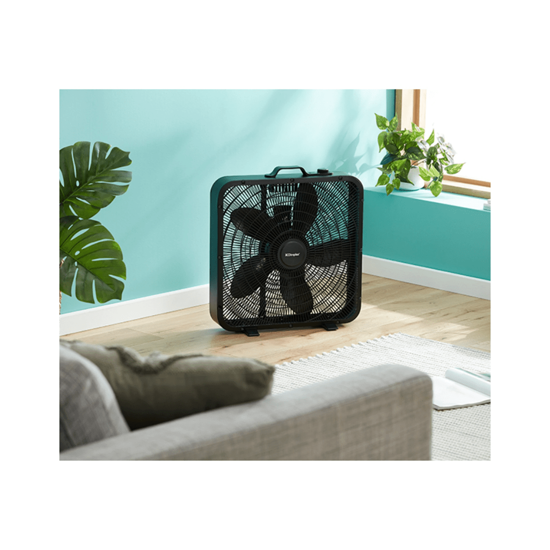 5 Dimplex 50cm Floor/desk Box Air Circulator Fan/cooler/cooling Matte - Black, 5 of 5