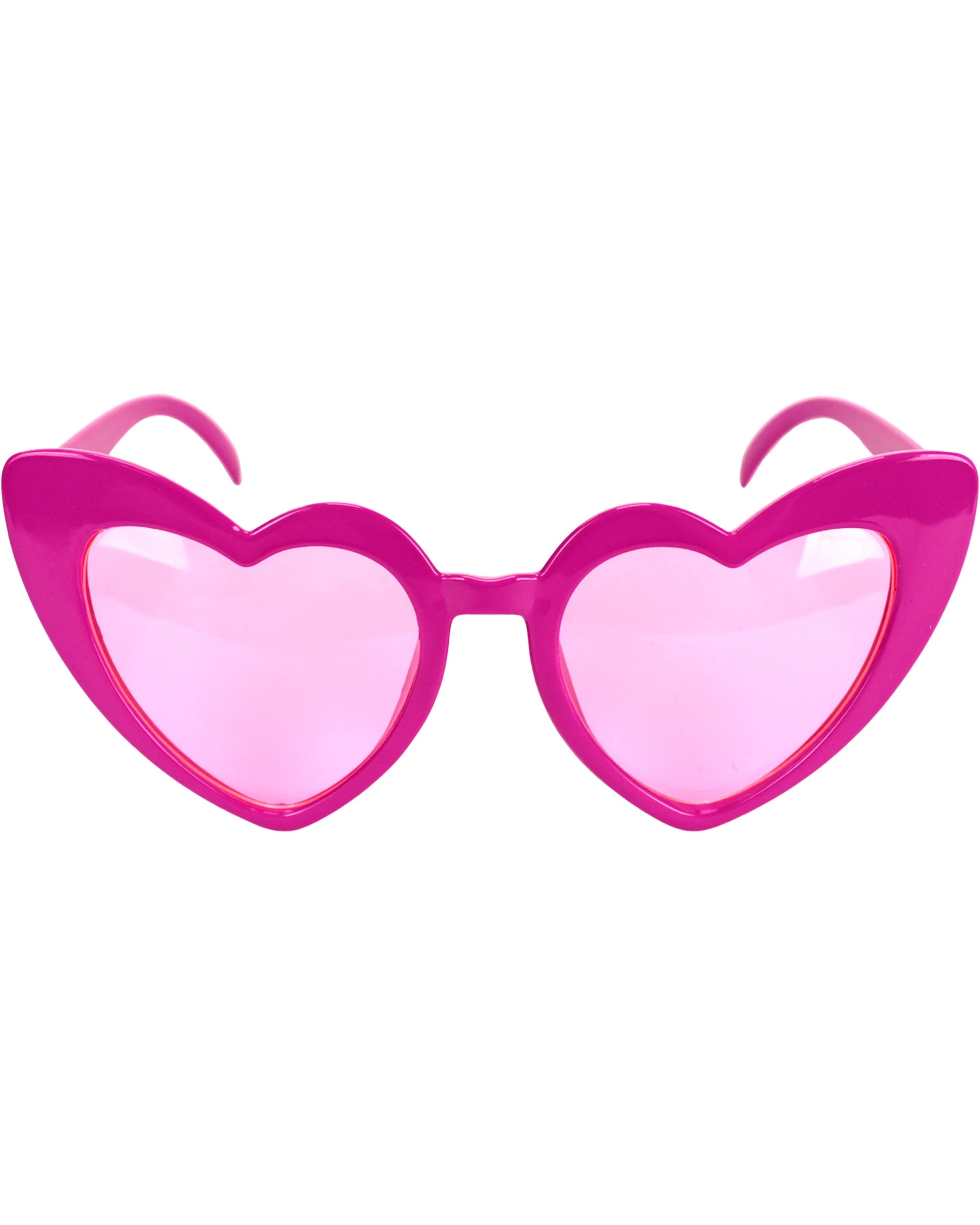 1 Partyrama Hot Pink Hearts Party Glasses - Pink, 1 of 4