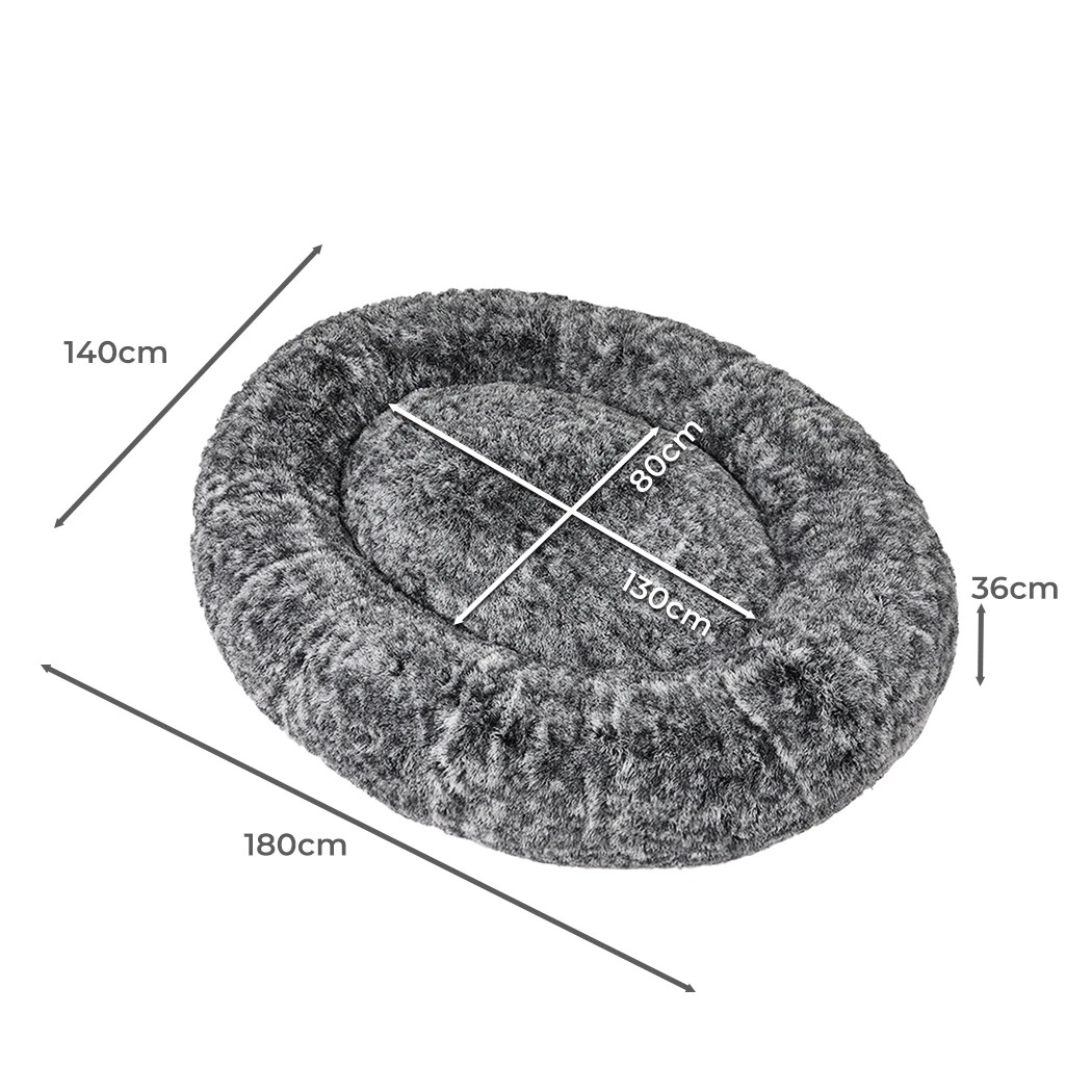 3 The Nap Bed 1.8M Pet Bed Cover in Charcoal Colour, 3 of 8