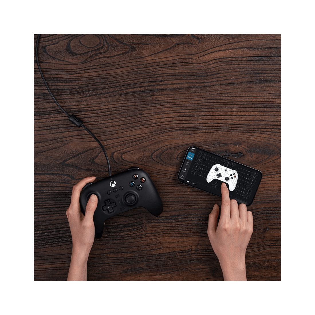 3 8bitdo Ultimate Wired Controller For Xbox One & Series X/s Laptop/computer - Black, 3 of 4