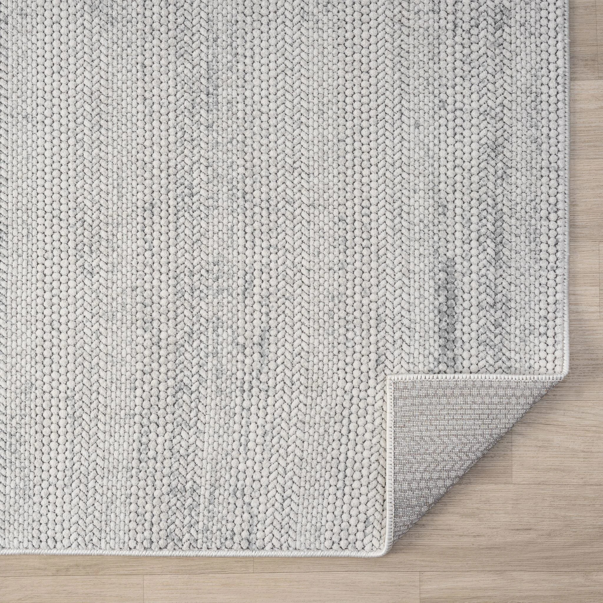 8 La Grace Home Adriano Soft Pile Premium Runner - 80x300cm - Cloud, 8 of 10