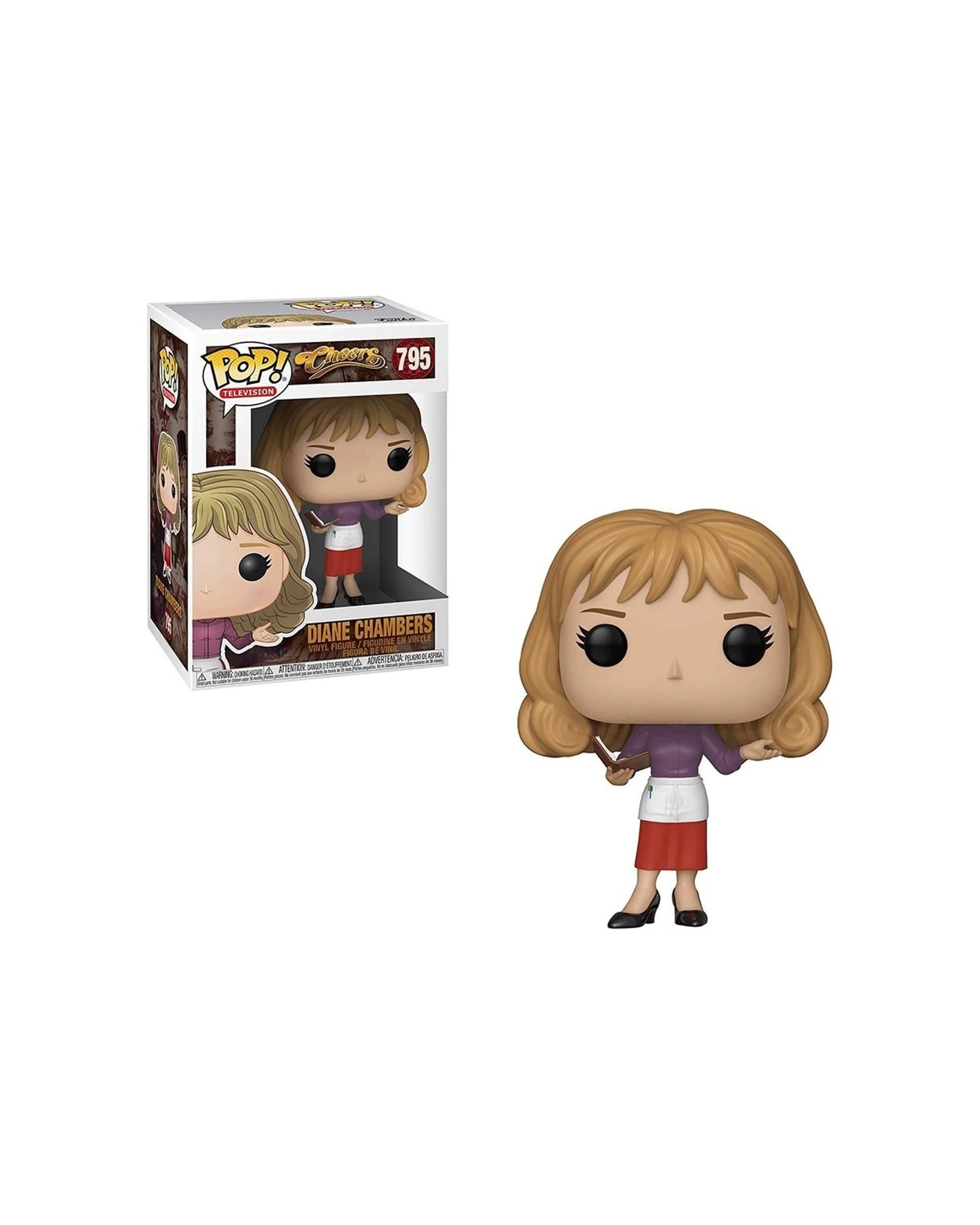 2 Pop Cheers - Diane Chambers Vinyl Action Figure 10cm Collectible - Multi, 2 of 3