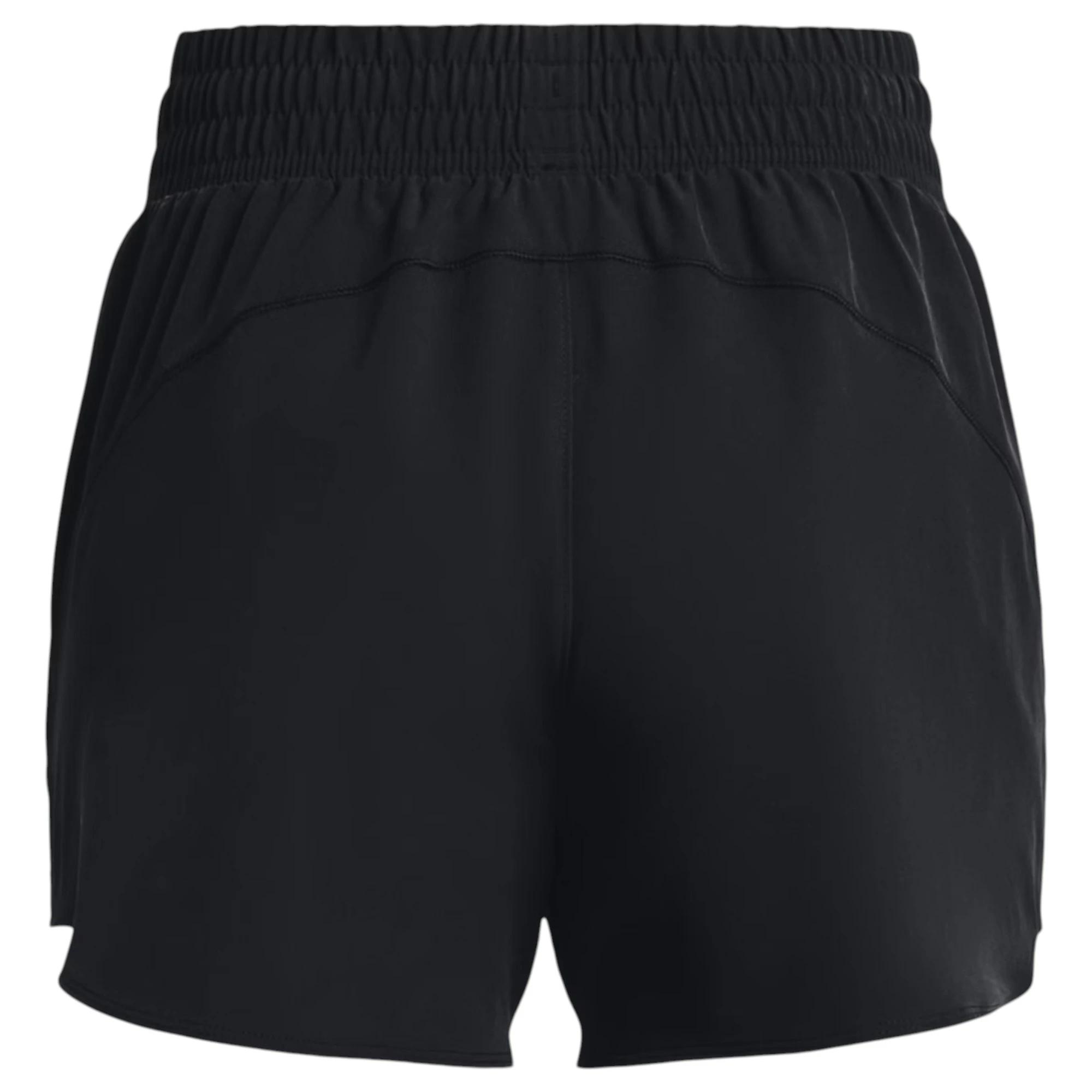 2 Under Armour Womens Vanish Black 3 Inch Athletic Shorts BLACK, 2 of 7