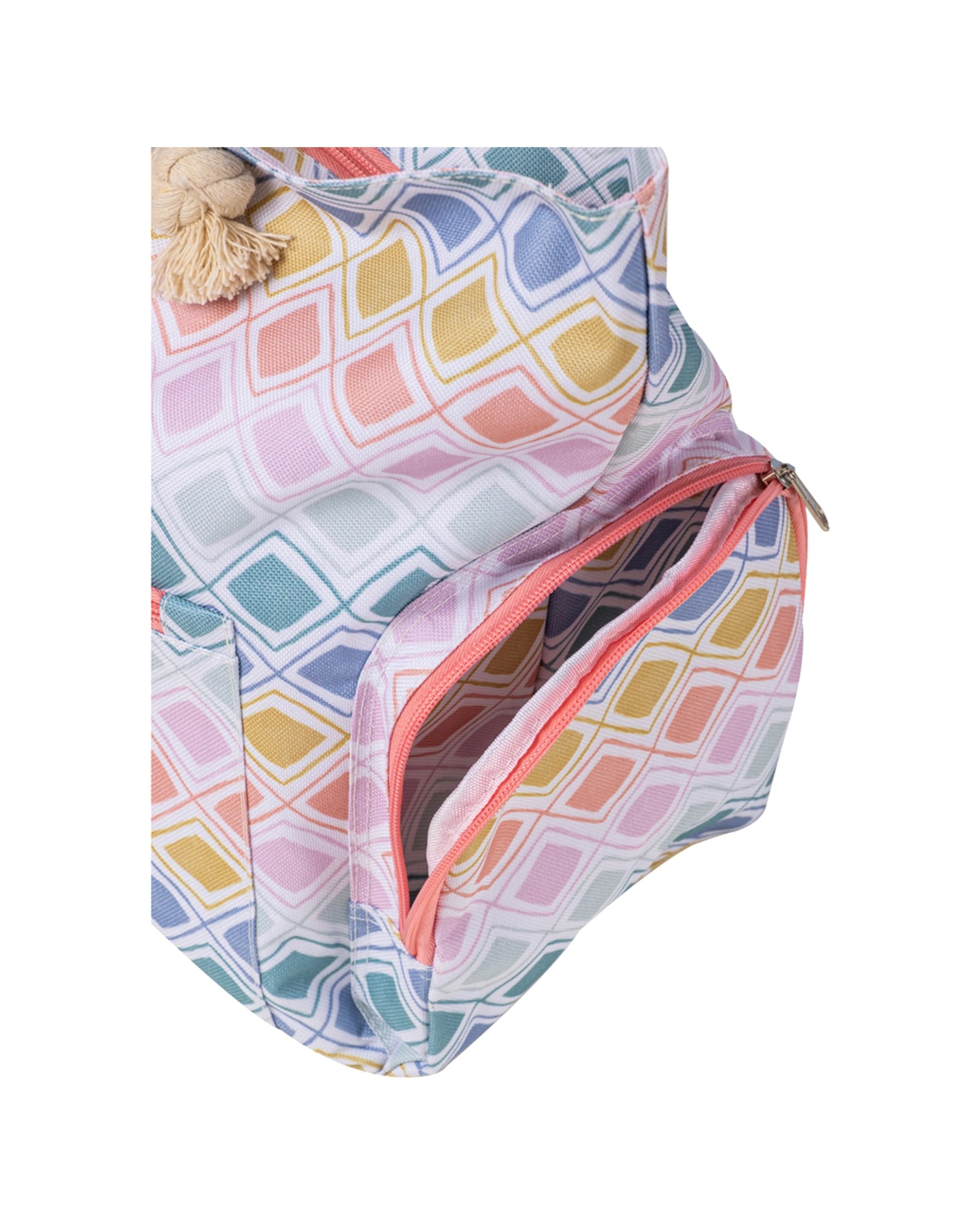 3 Porta Oceana Picnic 58cm Bag Travel Storage Water Resistant Multiple Pock Beach - Pattern, 3 of 7