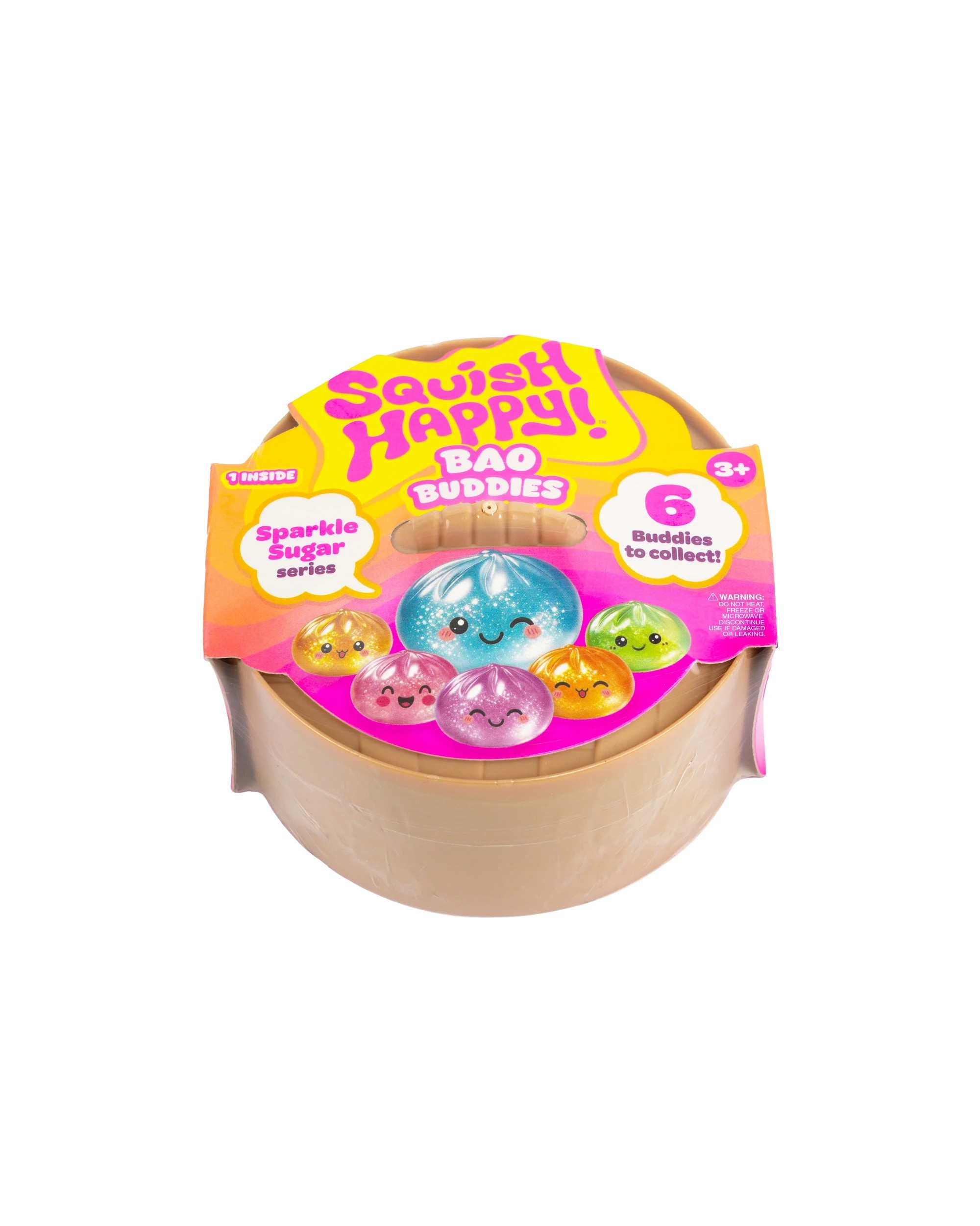 Squish Happy Bao Buddies: 9cm Sparkle Sugar Series Dumplings - Assorted ...