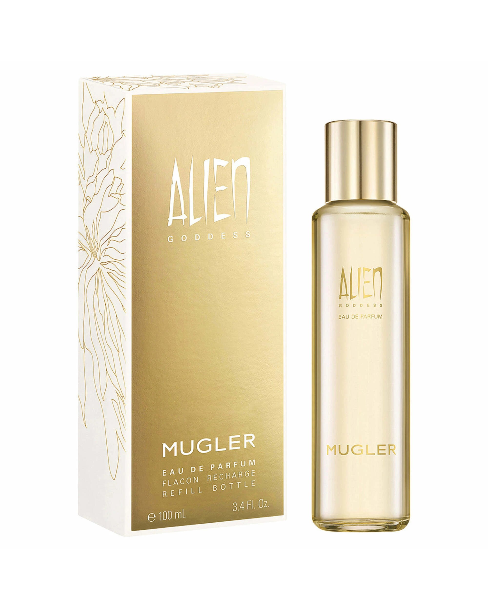2 Thierry Mugler Alien Goddess Refill Bottle 100ml EDP, 2 of 2