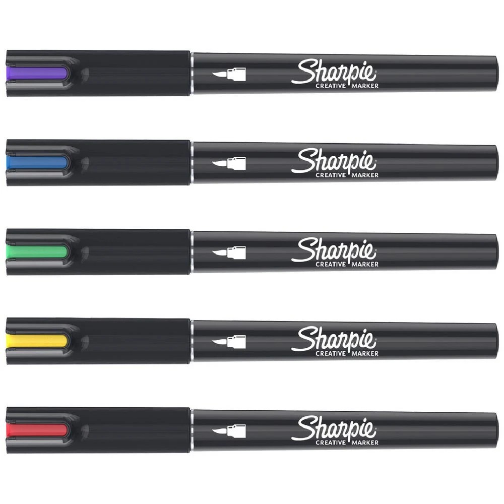 3 Sharpie Creative Acrylic Brush Markers 5 Pack, 3 of 10