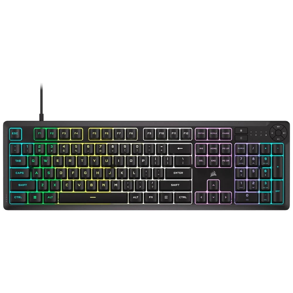 1 Corsair K55 CORE RGB Gaming Keyboard, 1 of 10