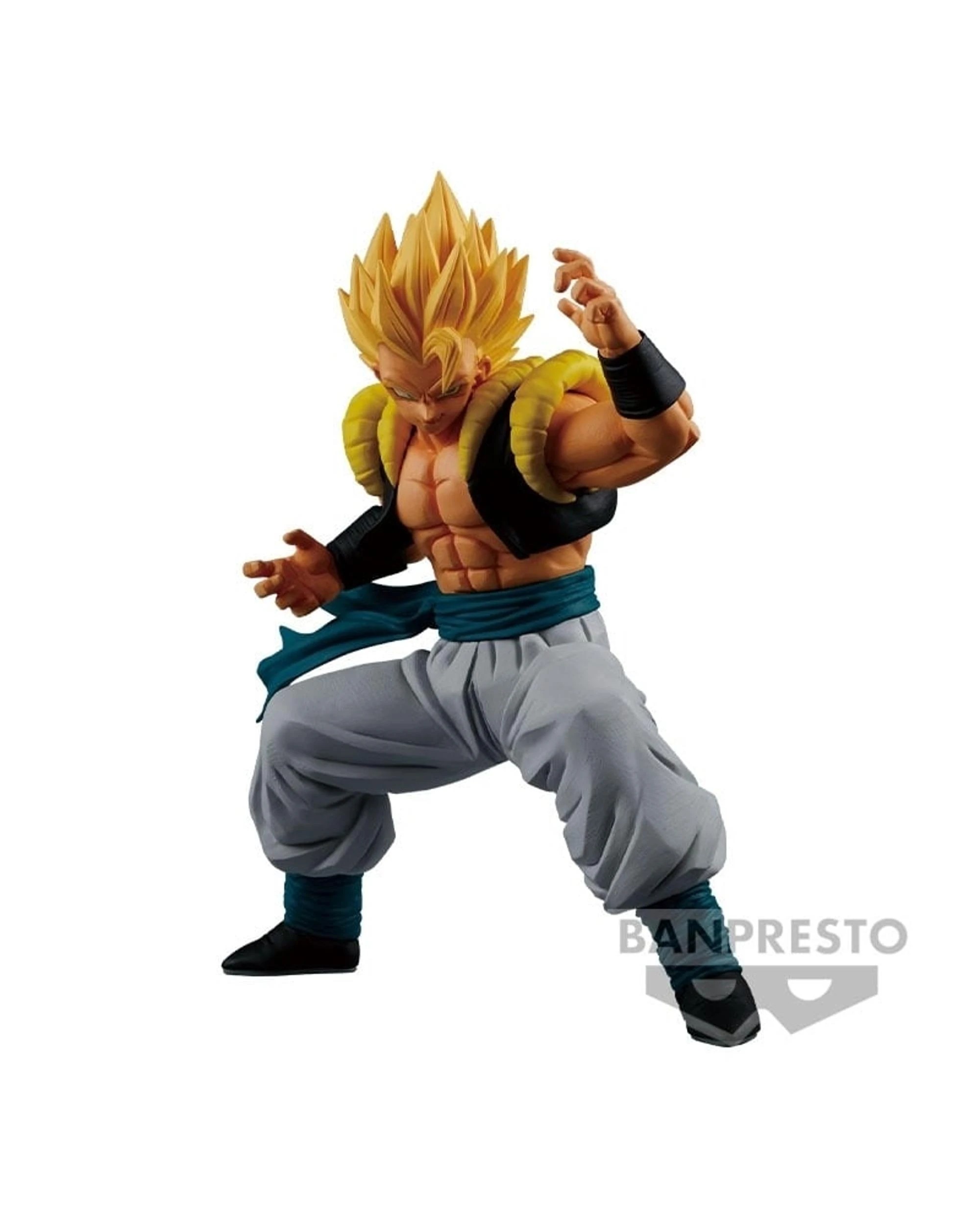 2 Banpresto Solid Edge Works Dragon Ball Super Vol. 7 Super Saiyan Gogeta Figure, 2 of 3