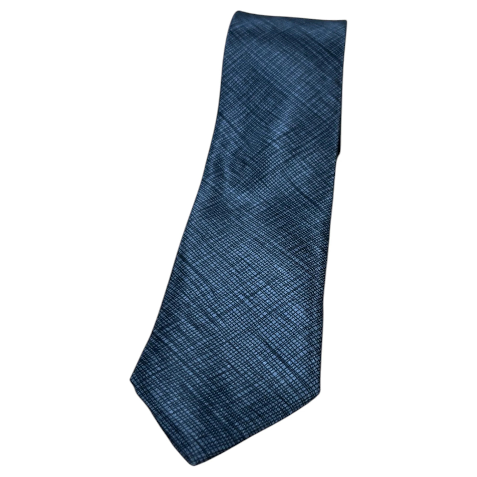 3 Zasel Mens Line 5cm Skinny Neck Tie - Black, 3 of 3