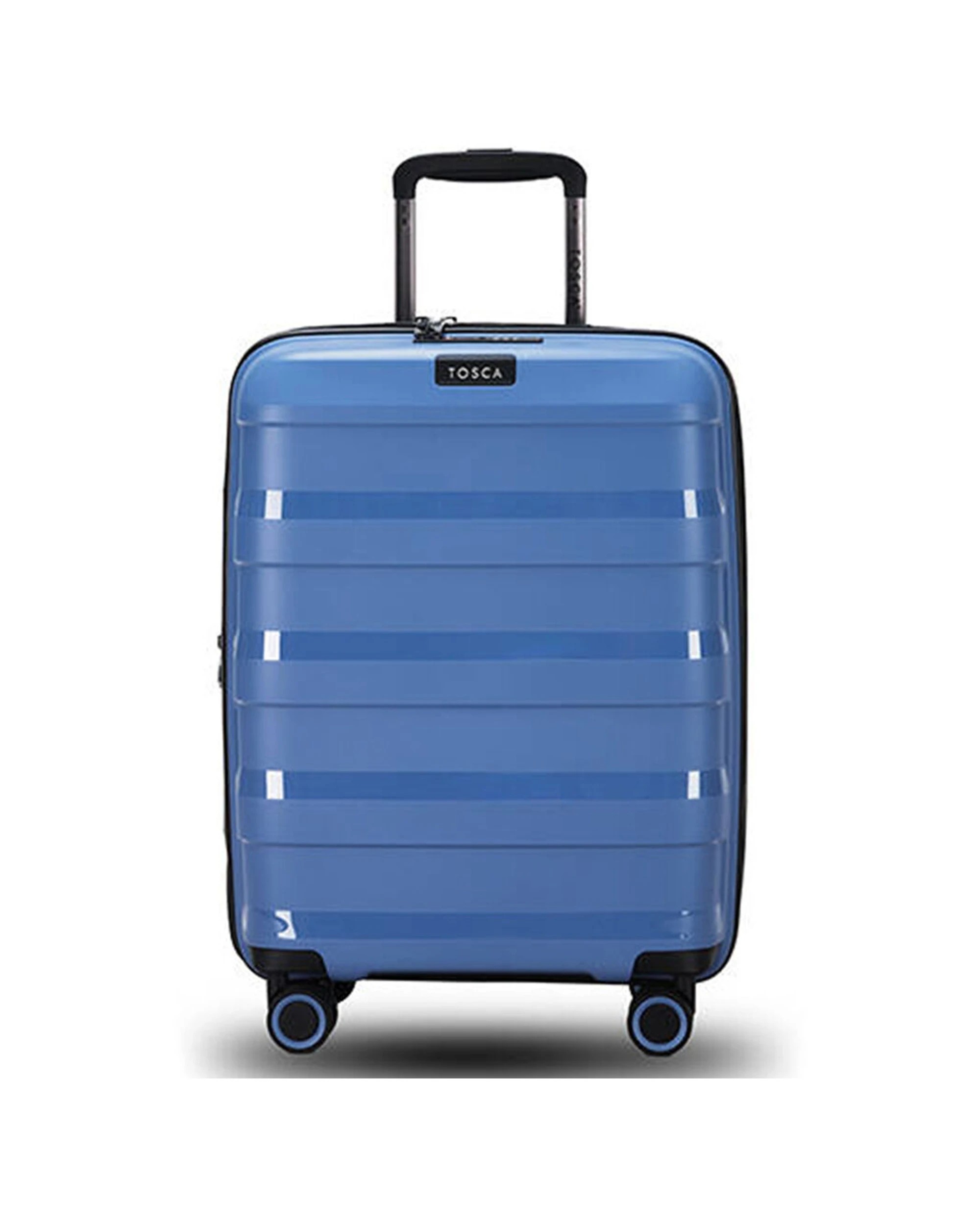 1 Tosca Comet Pp 20" Suitcase Luggage Trolley - Blue, 1 of 4