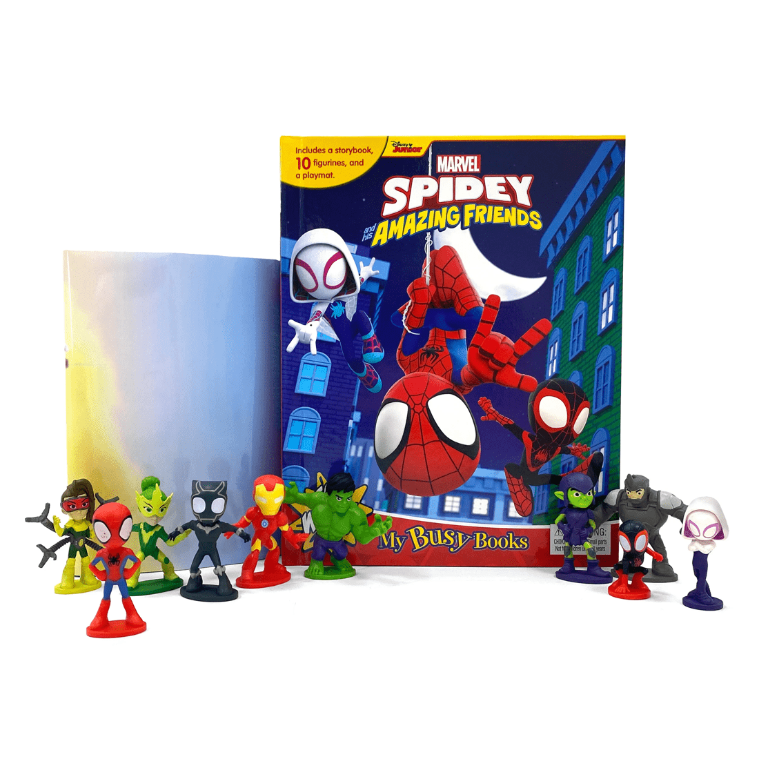 1 My Busy Books: Disney Junior Marvel Spidey and His Amazing Friends - Book, 1 of 4