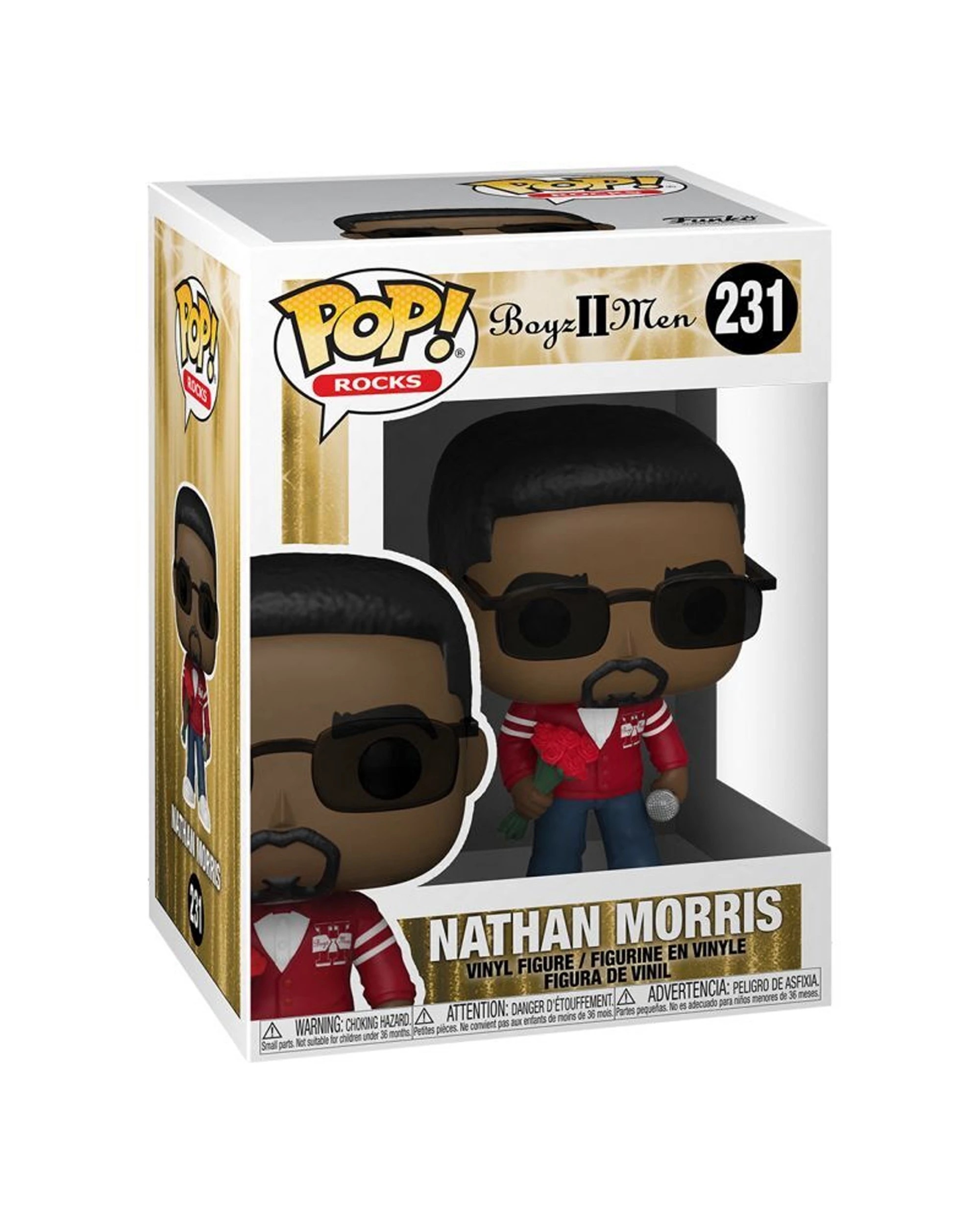 3 Pop Boyz II Men - Nathan Morris - Action Figure - Vinyl Collectible - 10cm - Multi, 3 of 3