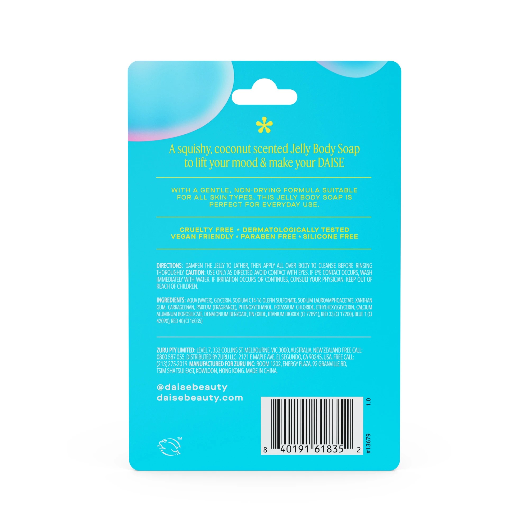 2 DAISE Vacay Jelly Soap 100g - Calming Coconut, 2 of 10