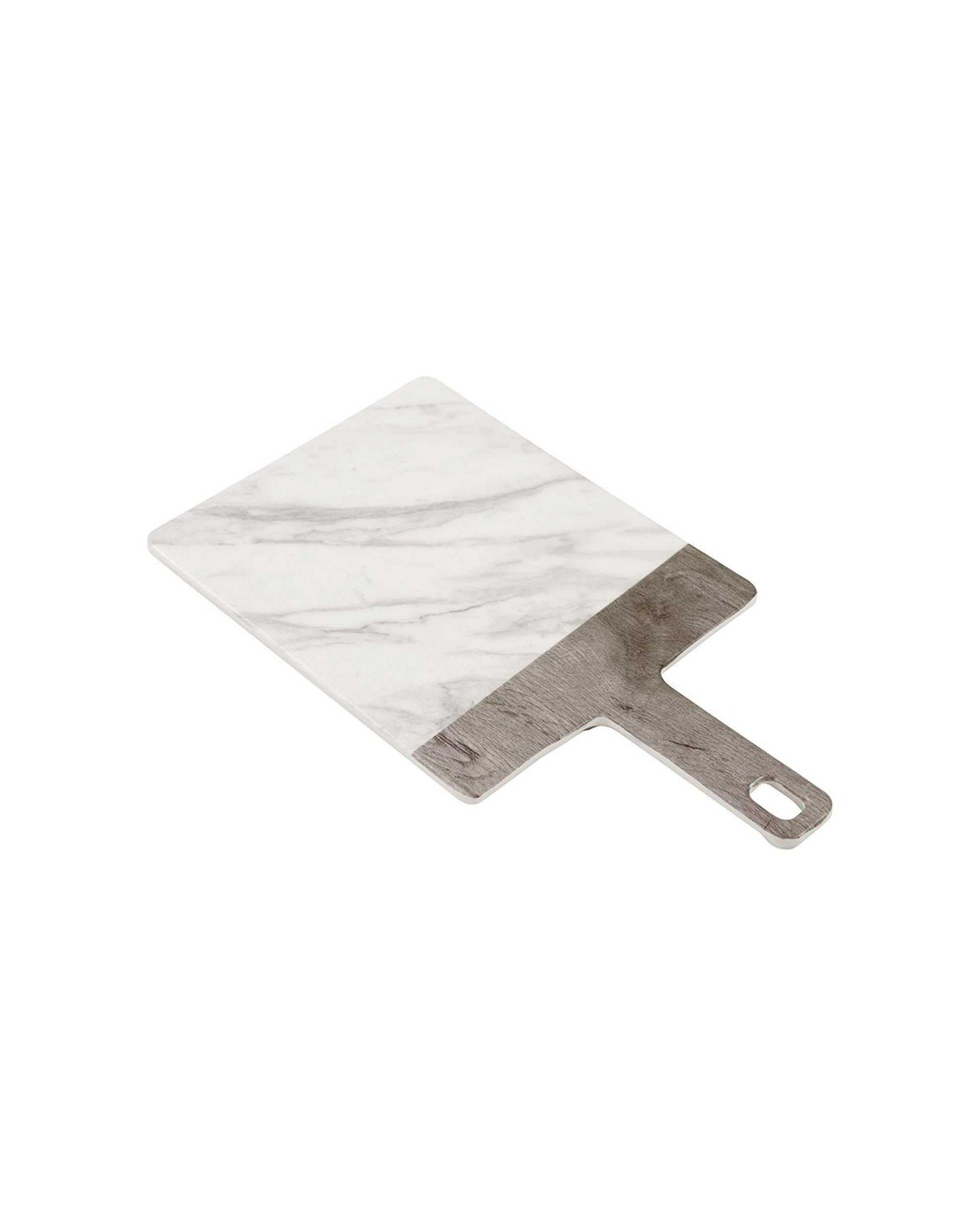 4 Lemon & Lime Matte Melamine 41cm Food Dinner Serving Board Endwood Marble Party
 - Multi, 4 of 4