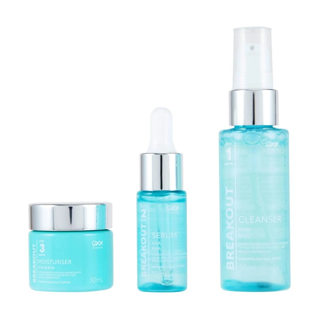 2 OXX Skincare Breakout Minis Set - AHA and BHA, 2 of 6