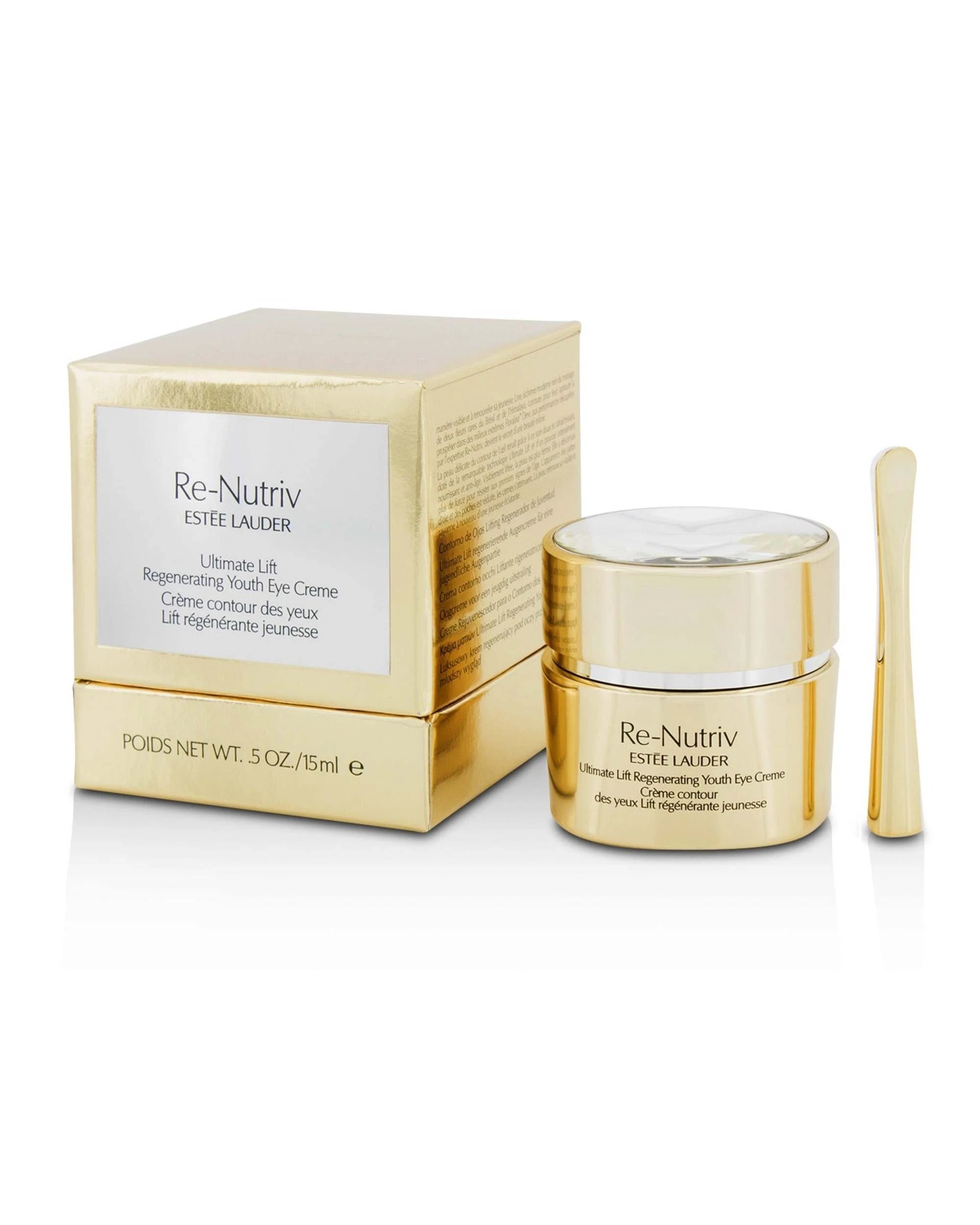 1 Estee Lauder Re-Nutriv Ultimate Lift Regenerating Youth Eye Creme  15ml/0.5oz, 1 of 3