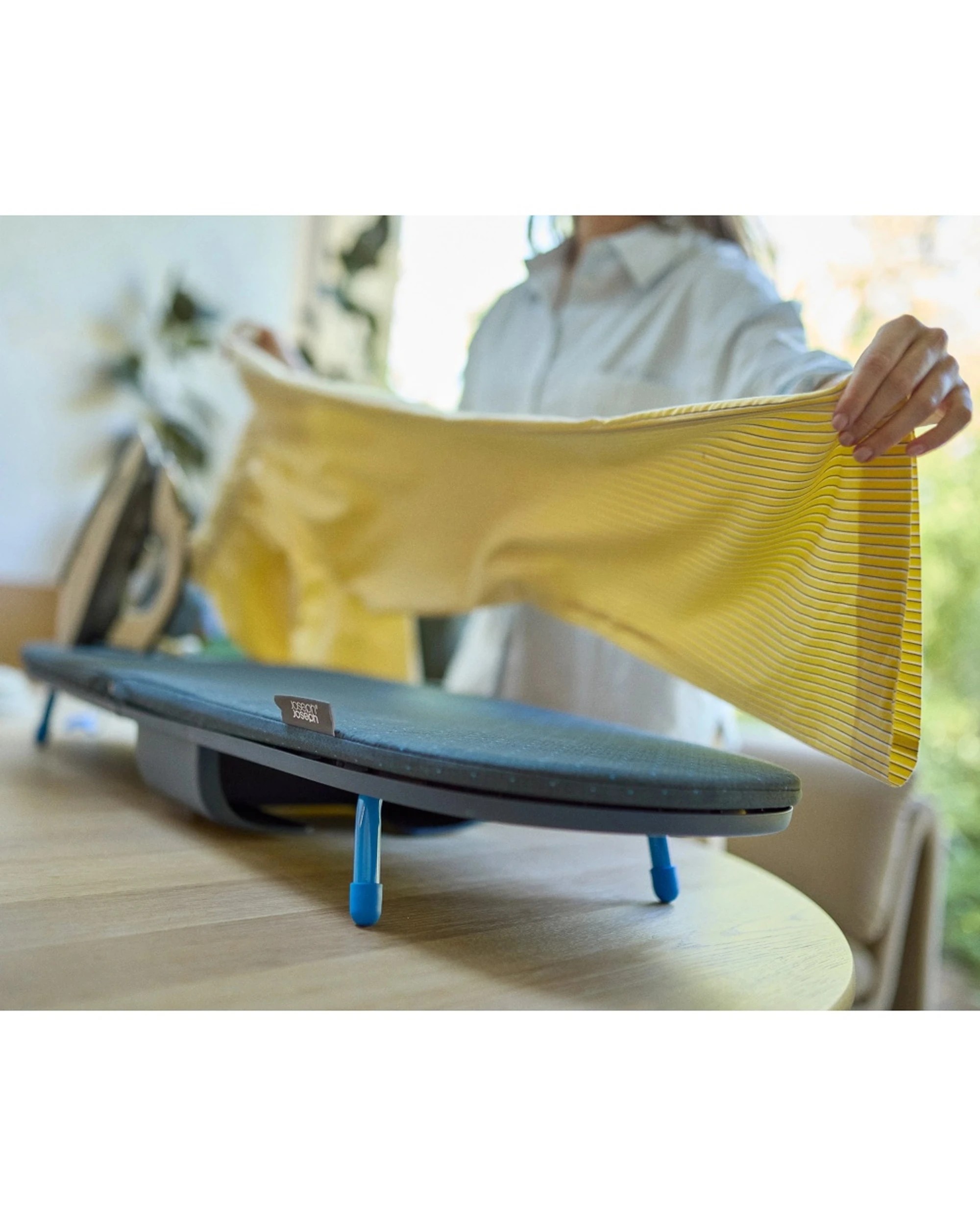 3 Joseph Joseph Pocket Max Plus Clothing Laundry Ironing Board Folding Table - Blue, 3 of 3