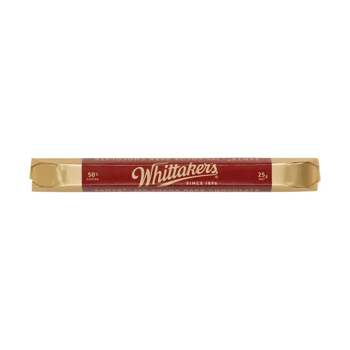 1 Whittaker's Cocoa Dark Chocolate Sante Bar 25g, 1 of 1