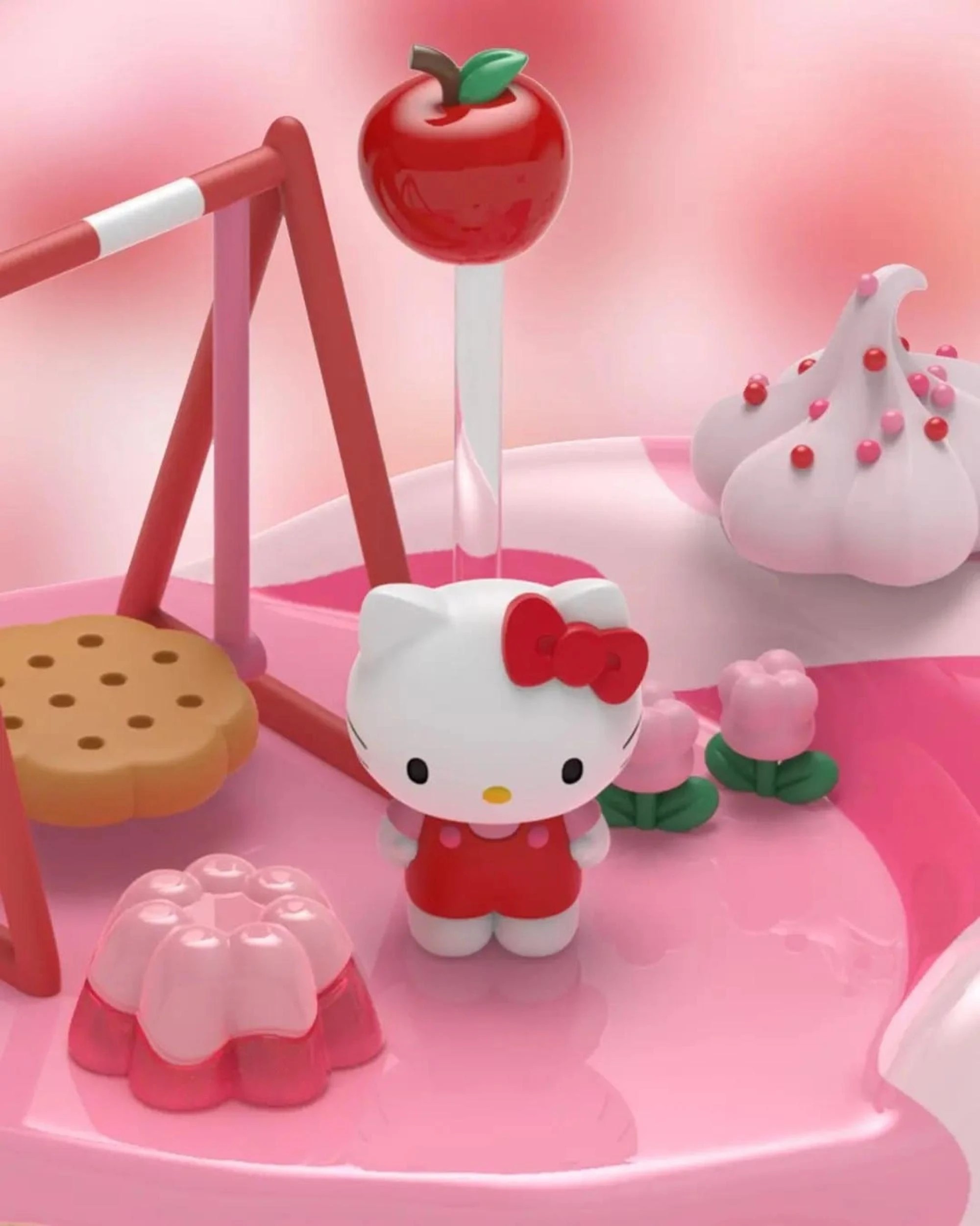 4 Mighty Jaxx Kandyland Sanrio Hello Kitty 6 inch Collectable Diorama, 4 of 6