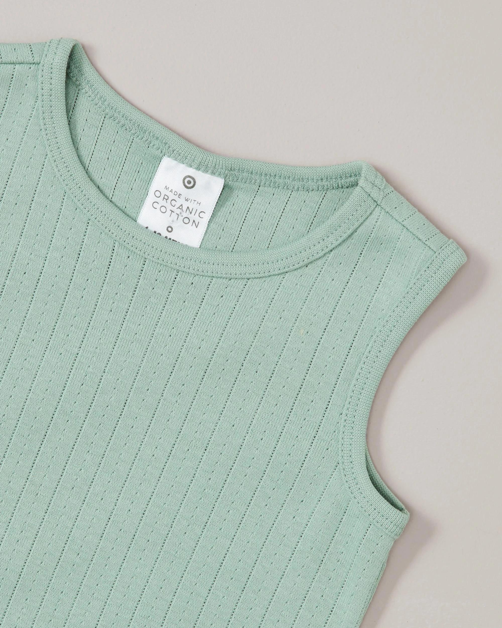 3 Target Baby Organic Cotton Pointelle Bodysuit JADEITE GREEN, 3 of 9
