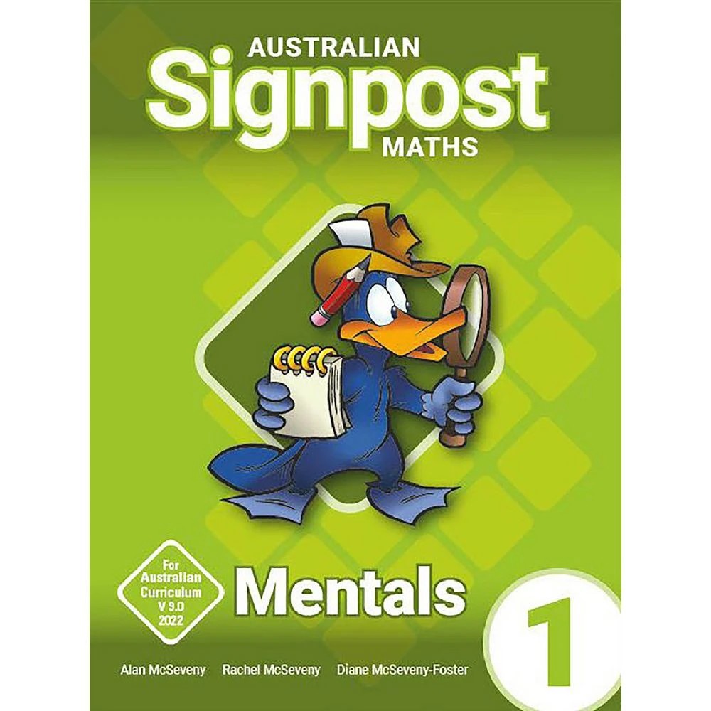 1 Aus Signpost Maths Mentals 1 4th Edition Homework Book, 1 of 1