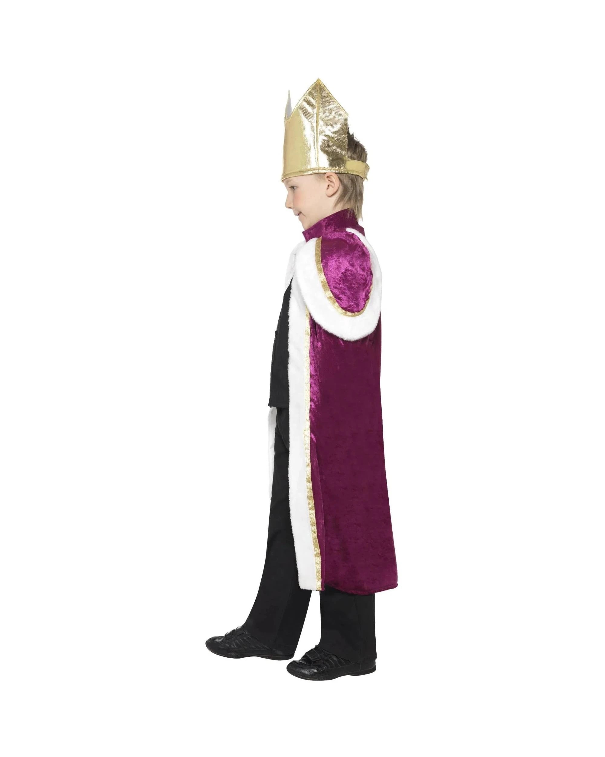 3 Kiddy King Queen Child Costume Size Large 10-12 Years, 3 of 5
