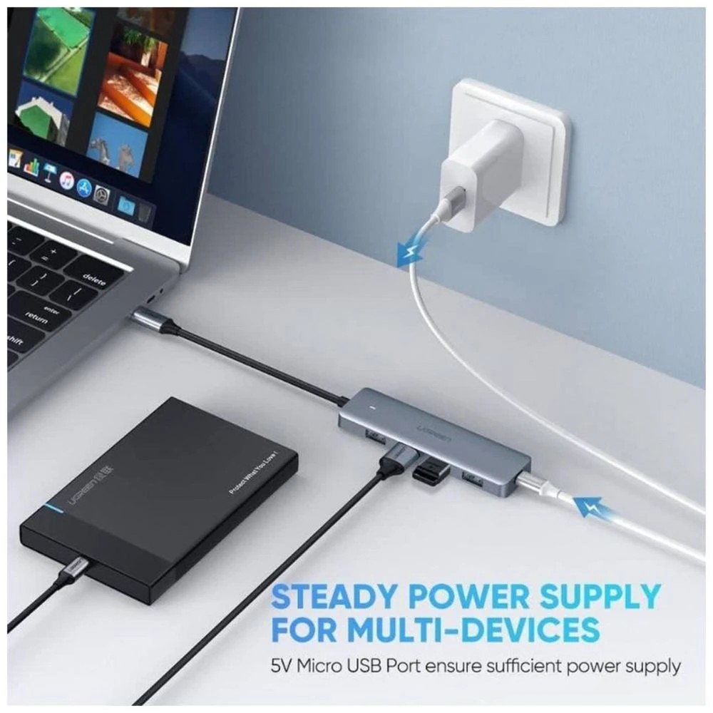 3 UGREEN 4 in 1 USB-C Hub, 3 of 3