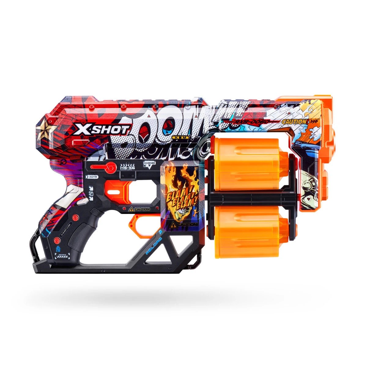 4 Zuru X-Shot Skins Dread Dart Blaster - Boom, 4 of 10
