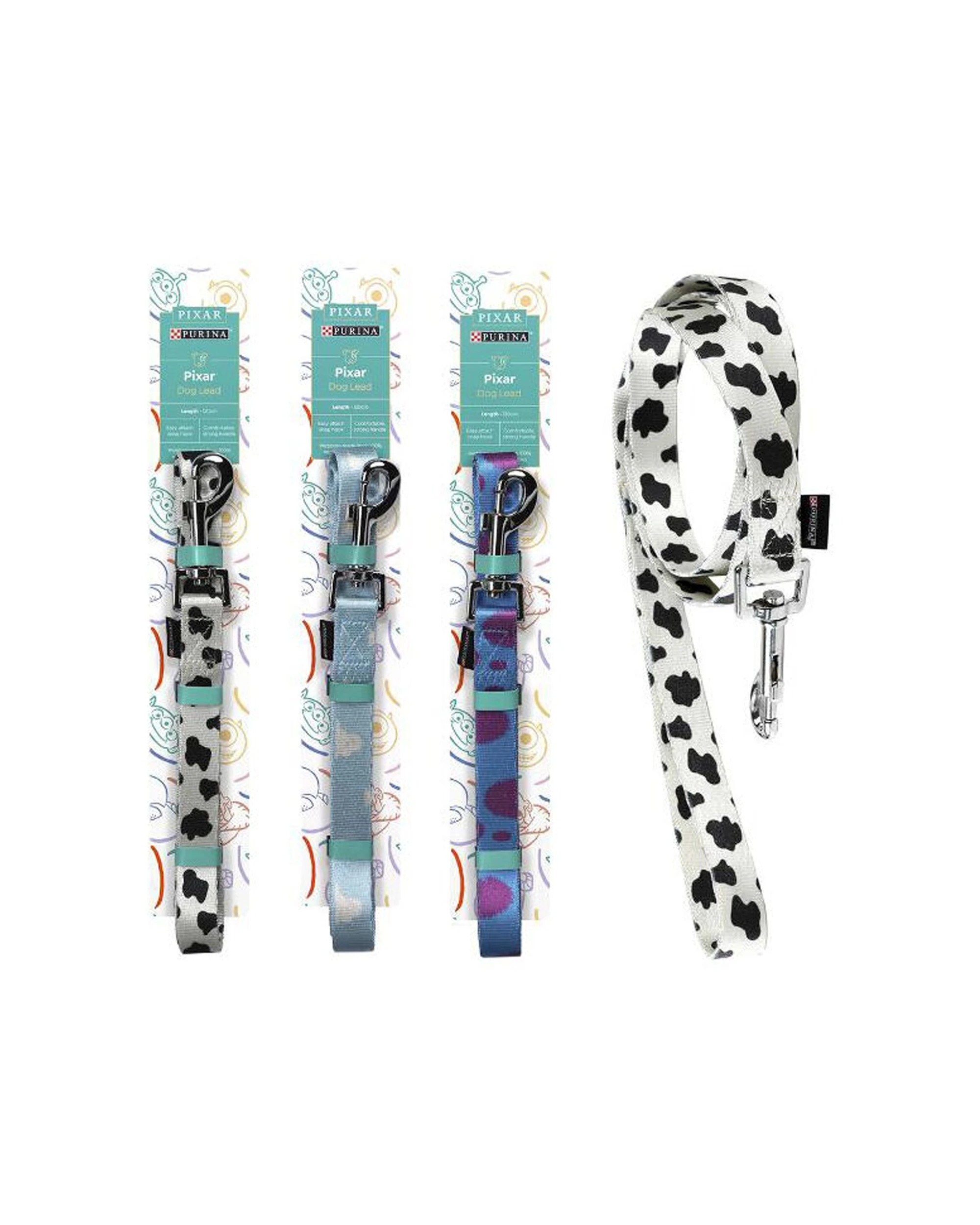 6 Purina 6PK Total Care Pixar Dog Lead Walking Leash 120cm - Multi, 6 of 6