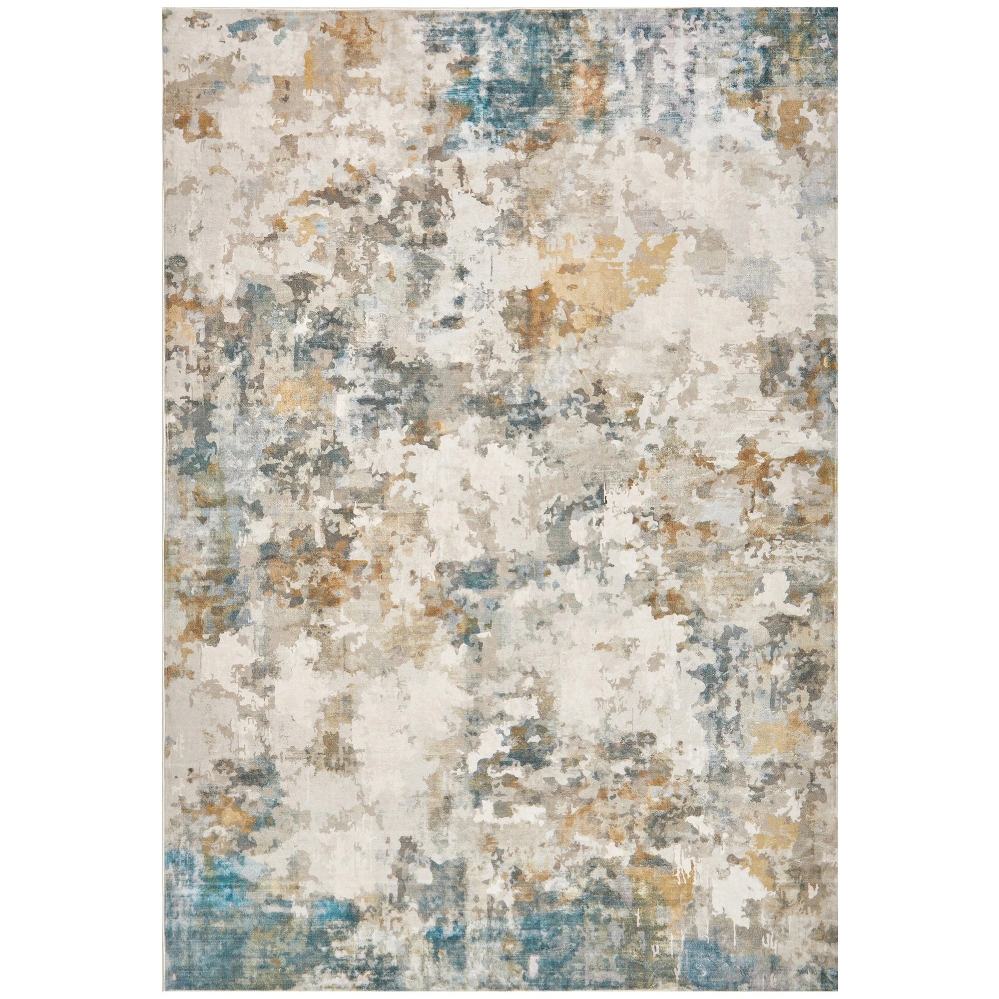 1 Common Ground Rugs Vitality Zane 320x230cm - Extra Large Washable Rug - Beige, 1 of 10