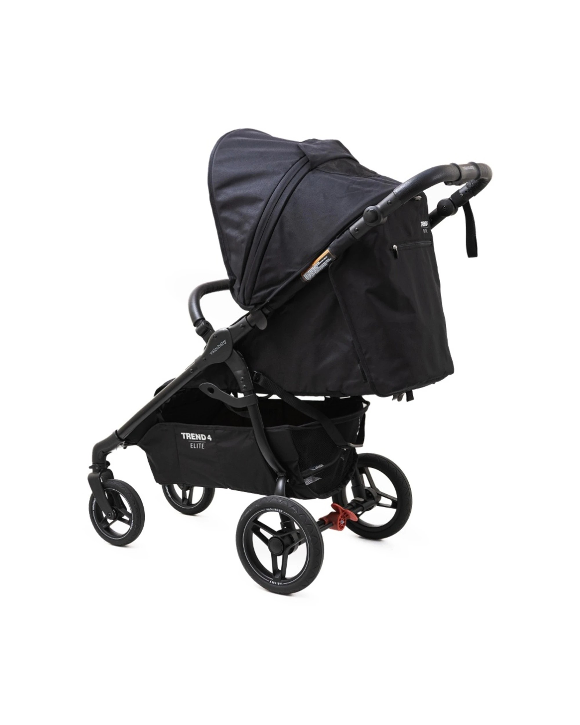 4 ValcoBaby Trend 4 Elite Stroller Pram One-Hand Fold Infinity Wheels Light - Black, 4 of 9