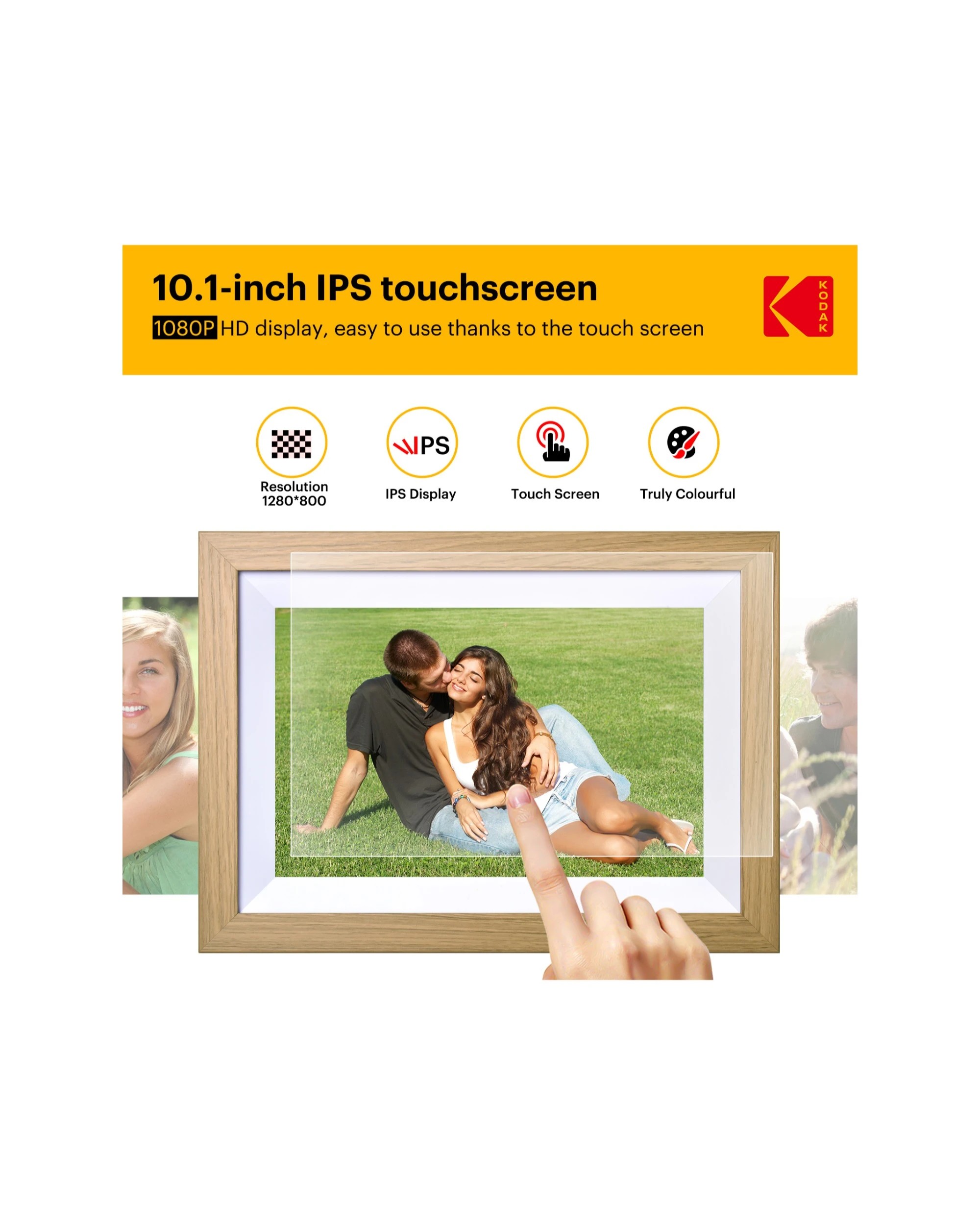 2 Kodak RCF-1012W 10.1 Inch Wi-Fi Photo Frame 32GB, 2 of 8