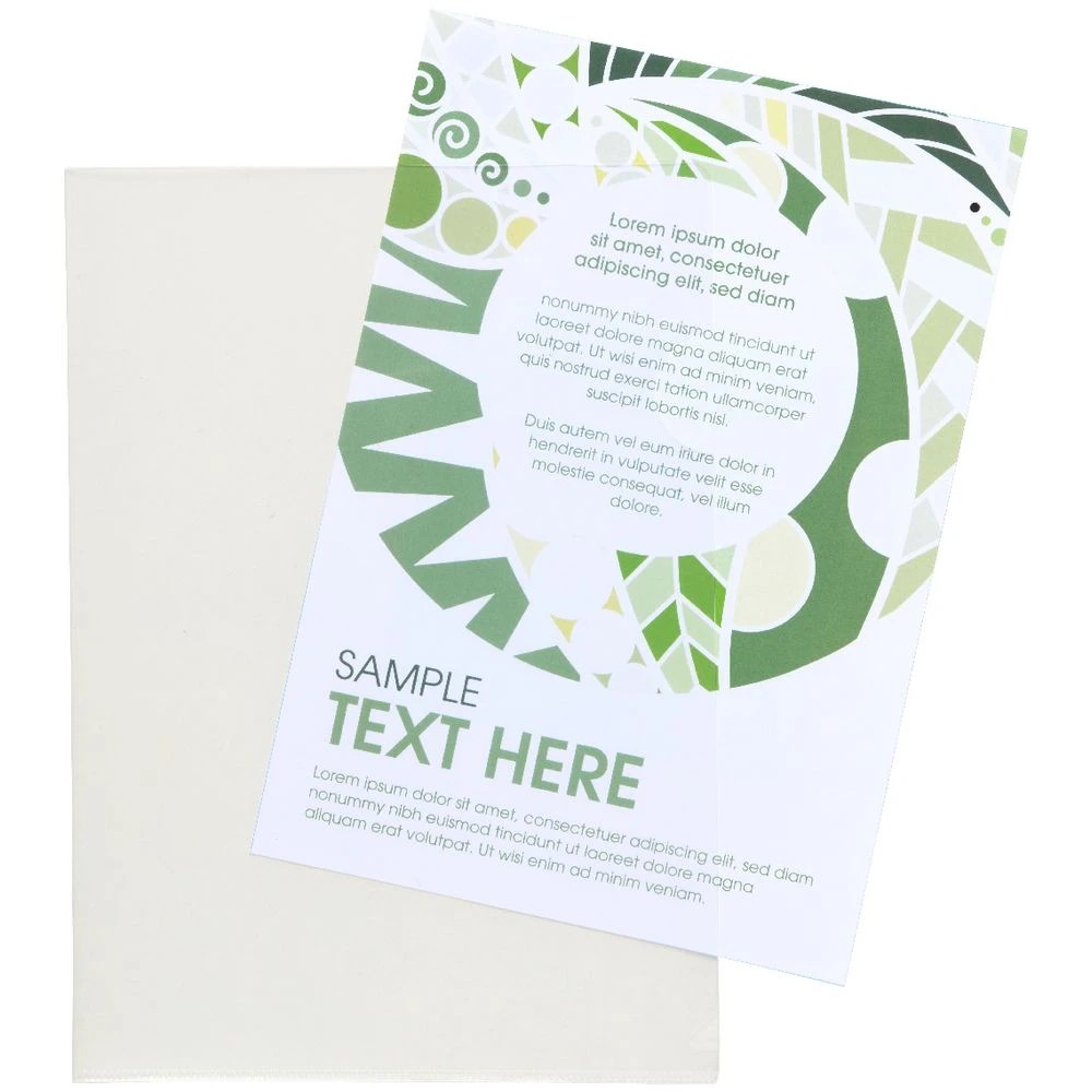 2 J.Burrows A5 PP Letter File Single Clear, 2 of 2