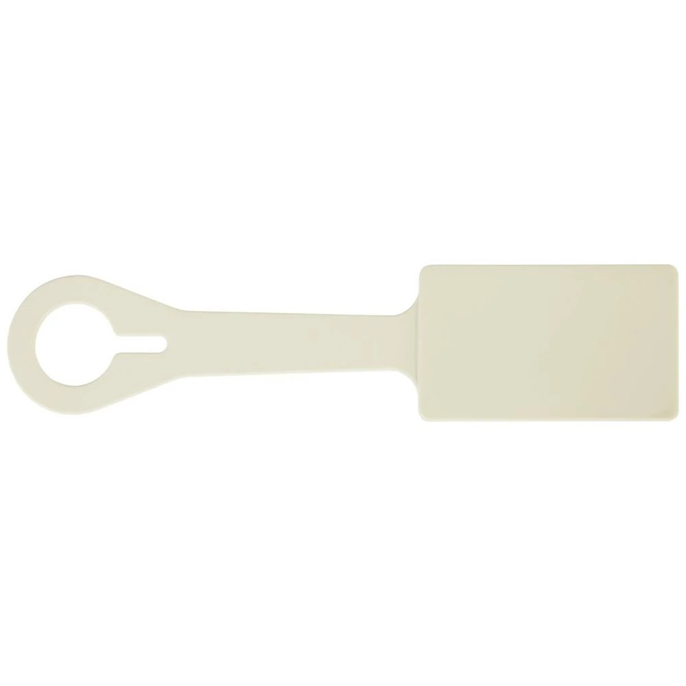 3 J.Burrows Silicone Luggage Tags Beige 2 Pack, 3 of 4
